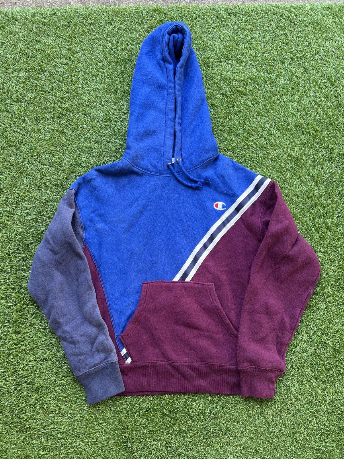 Champion Champion Reverse Weave Color Block Hoodie Size US S / EU 44-46 / 1 - 1 Thumbnail