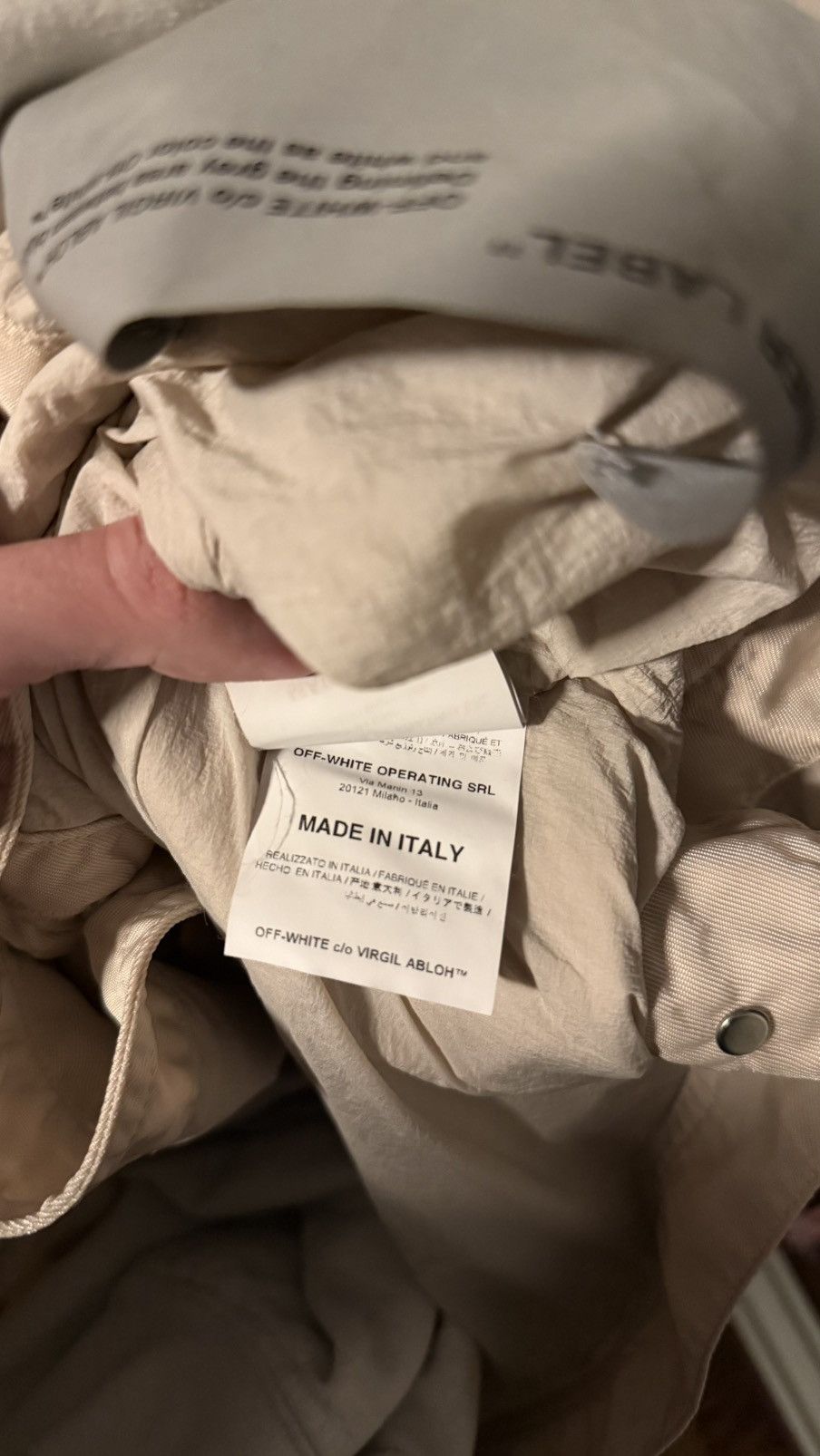 Off-White Off white ss21 climb tech jacket Size US S / EU 44-46 / 1 - 6 Thumbnail