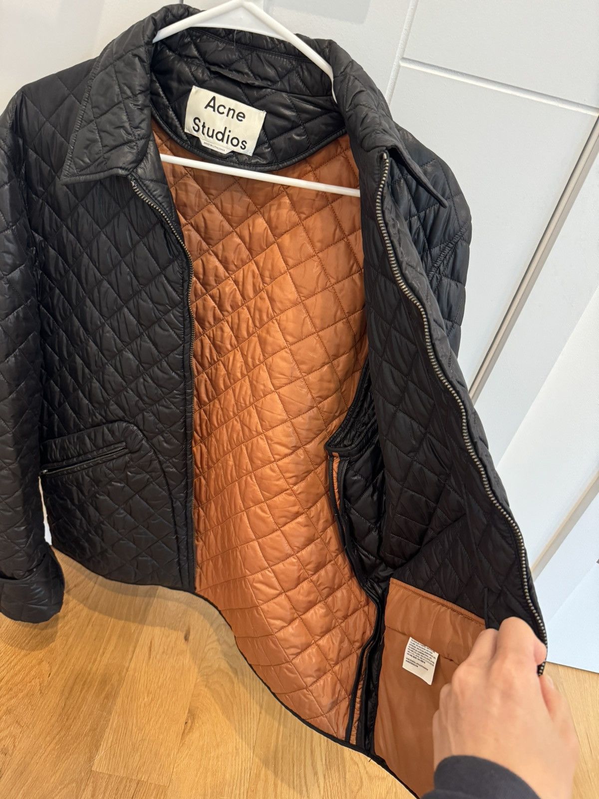 Acne Studios Acne Studio Black/Orange Jacket Size US M / EU 48-50 / 2 - 3 Thumbnail