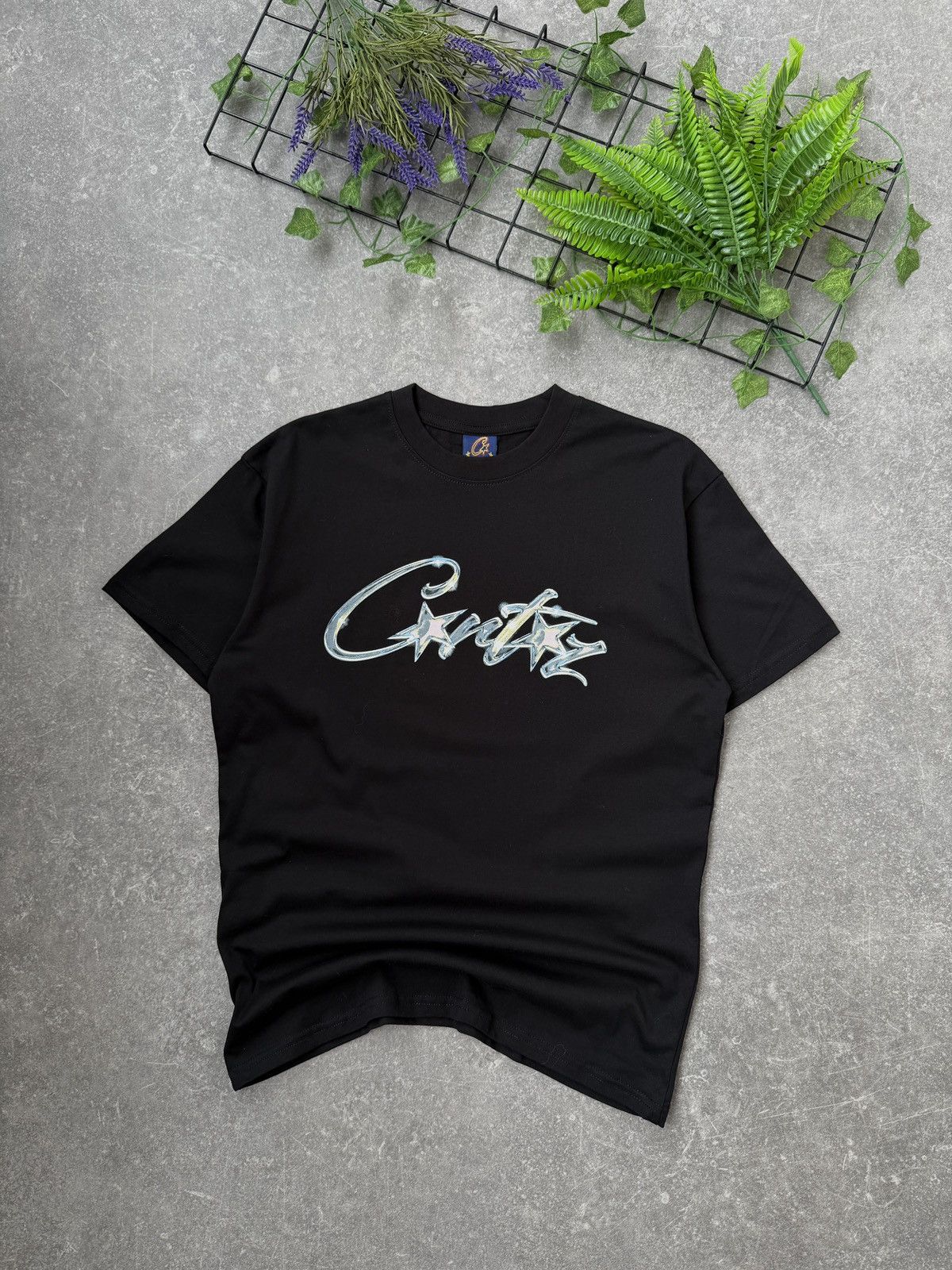 Corteiz Corteiz black tee size S Size US S / EU 44-46 / 1 - 1 Thumbnail