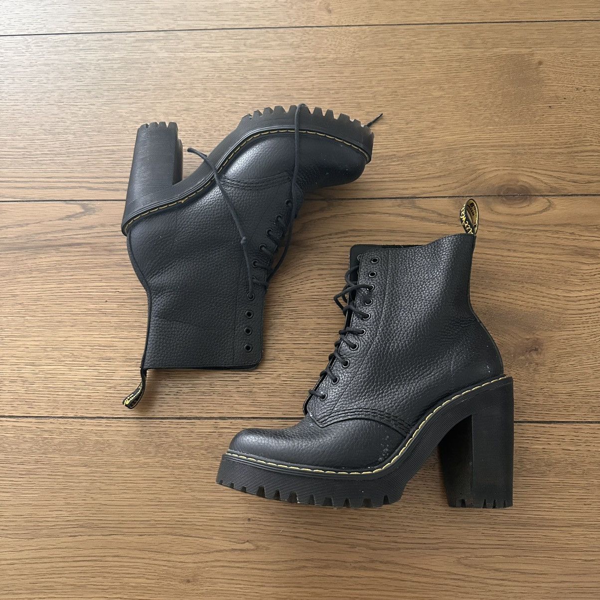 Dr. Martens Women’s Size 7 Dr. Martens Heeled Boots Size US 7.5 / IT 37.5 - 1 Preview