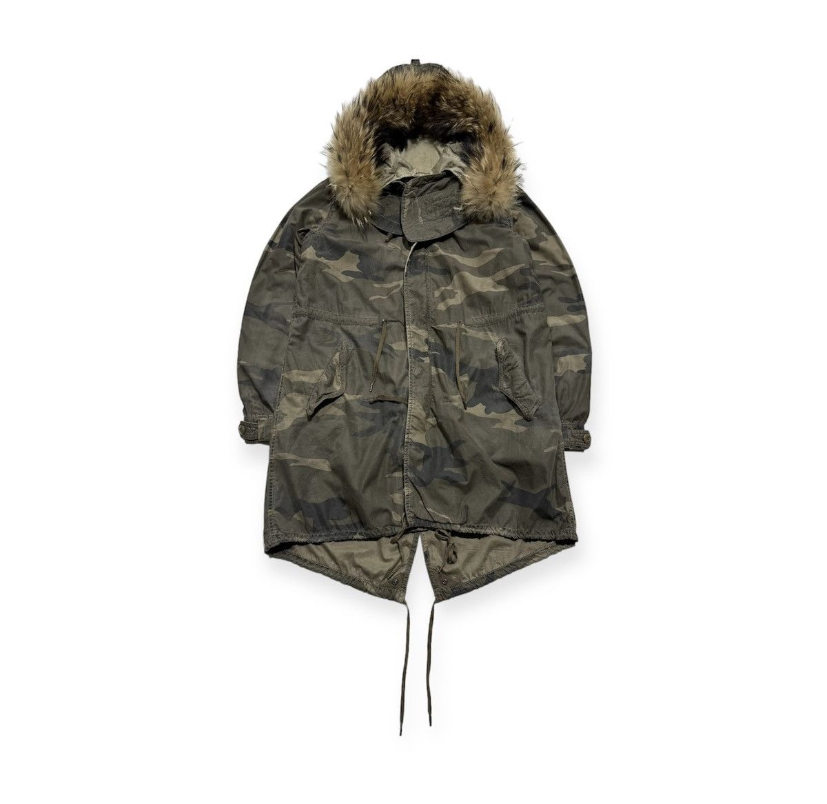 14th Addiction × If Six Was Nine × Le Grande Bleu (L.G.B.) Goa Racoon Fishtail Parka Size US S / EU 44-46 / 1 - 1 Thumbnail