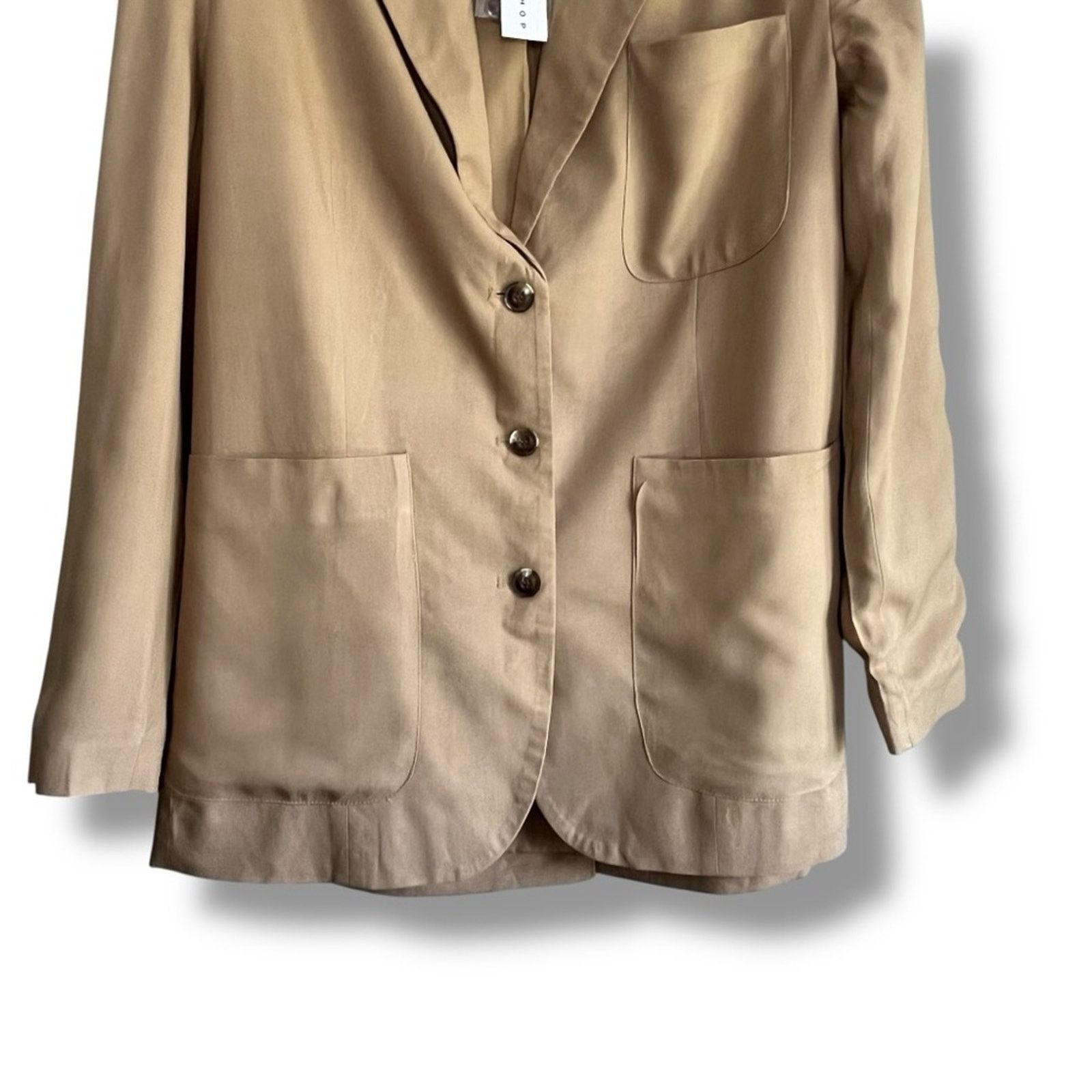 Topshop Topshop Single Breasted Oversized Blazer Jacket NWT Size S / US 4 / IT 40 - 5 Thumbnail
