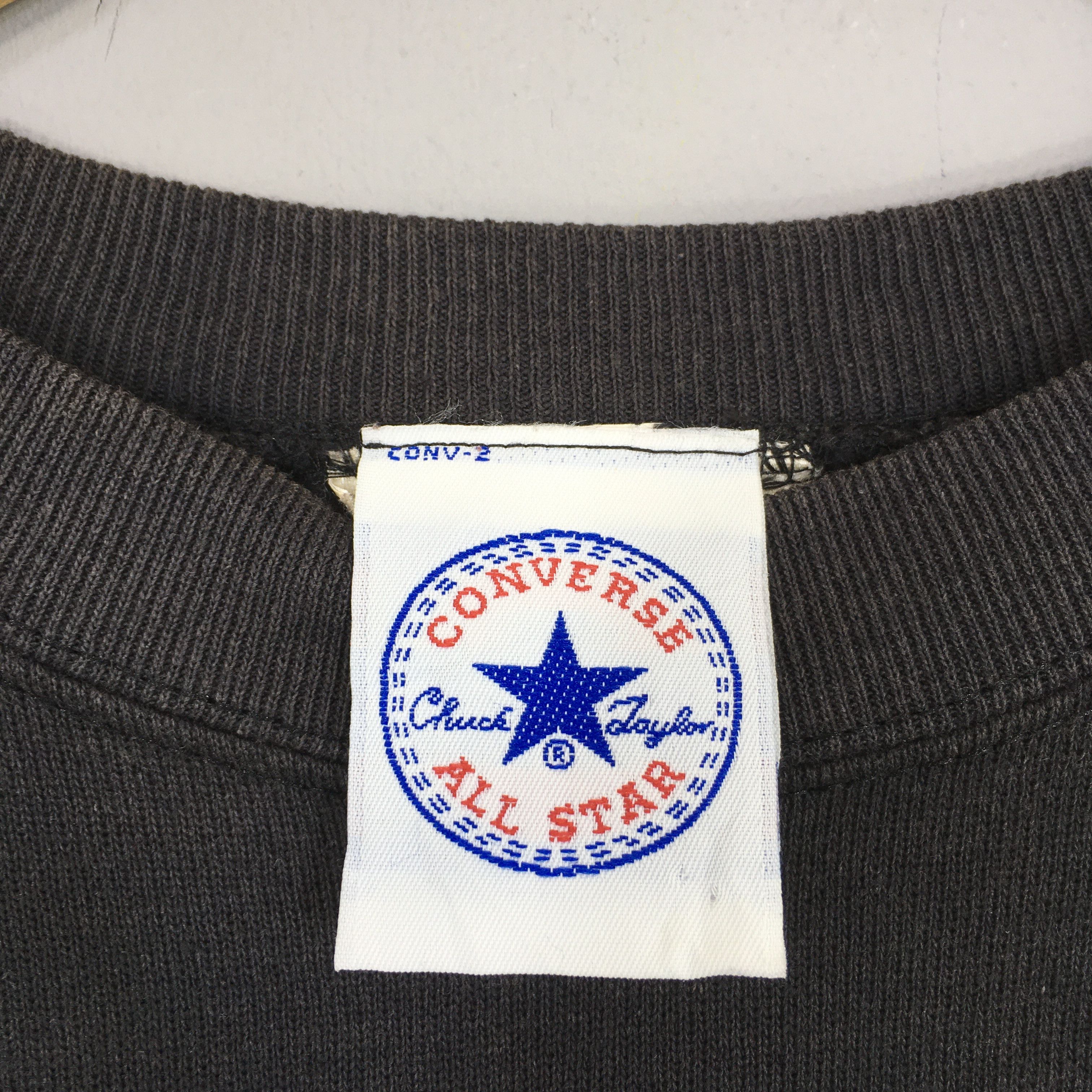 NBA × Rap Tees RARE Vintage 90s Converse Dennis Rodman Sweatshirt Size US M / EU 48-50 / 2 - 8 Thumbnail