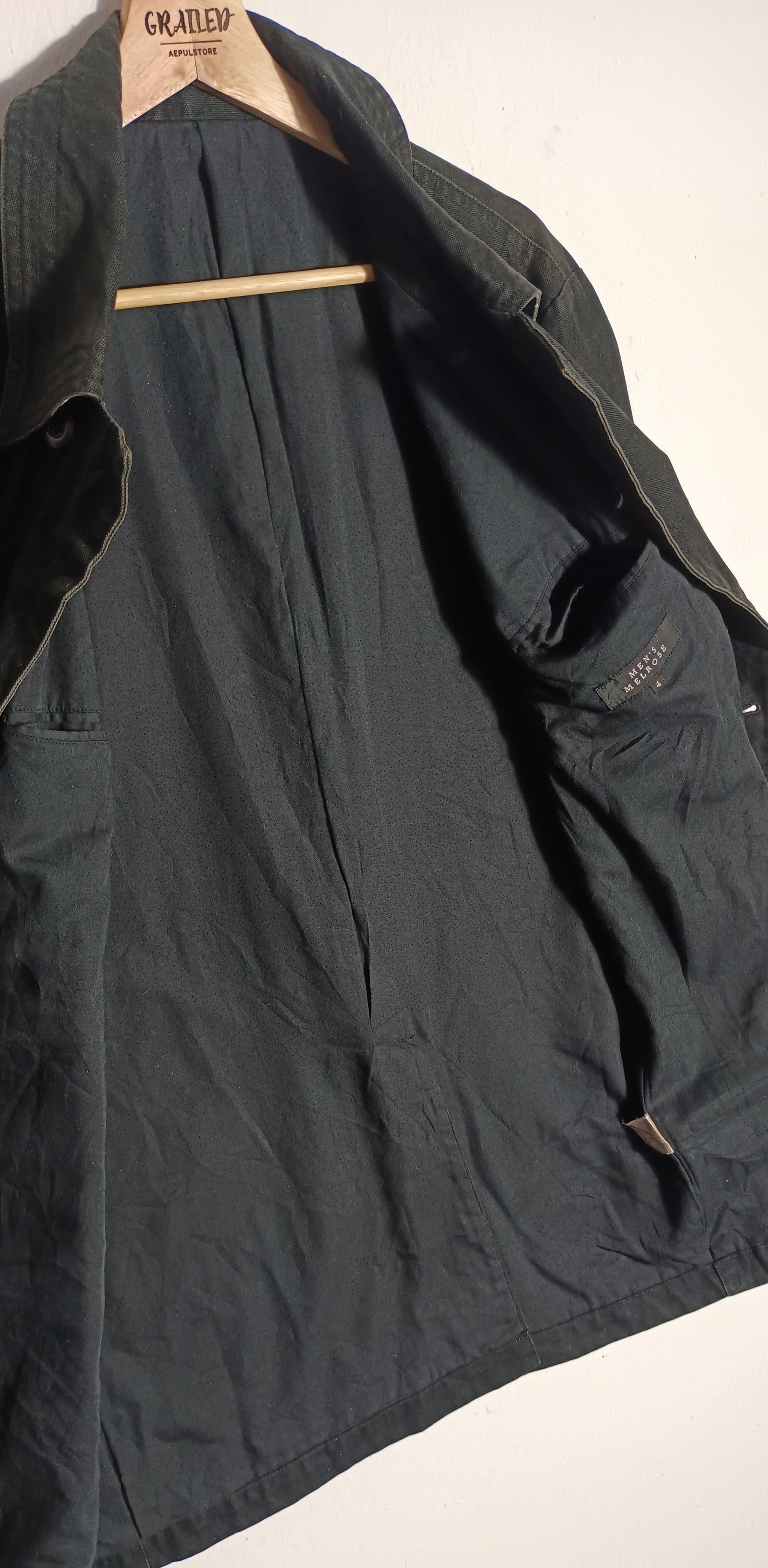 Melrose × Vintage Men Melrose Black Vintage Japanese Brand Casual Size US M / EU 48-50 / 2 - 10 Thumbnail