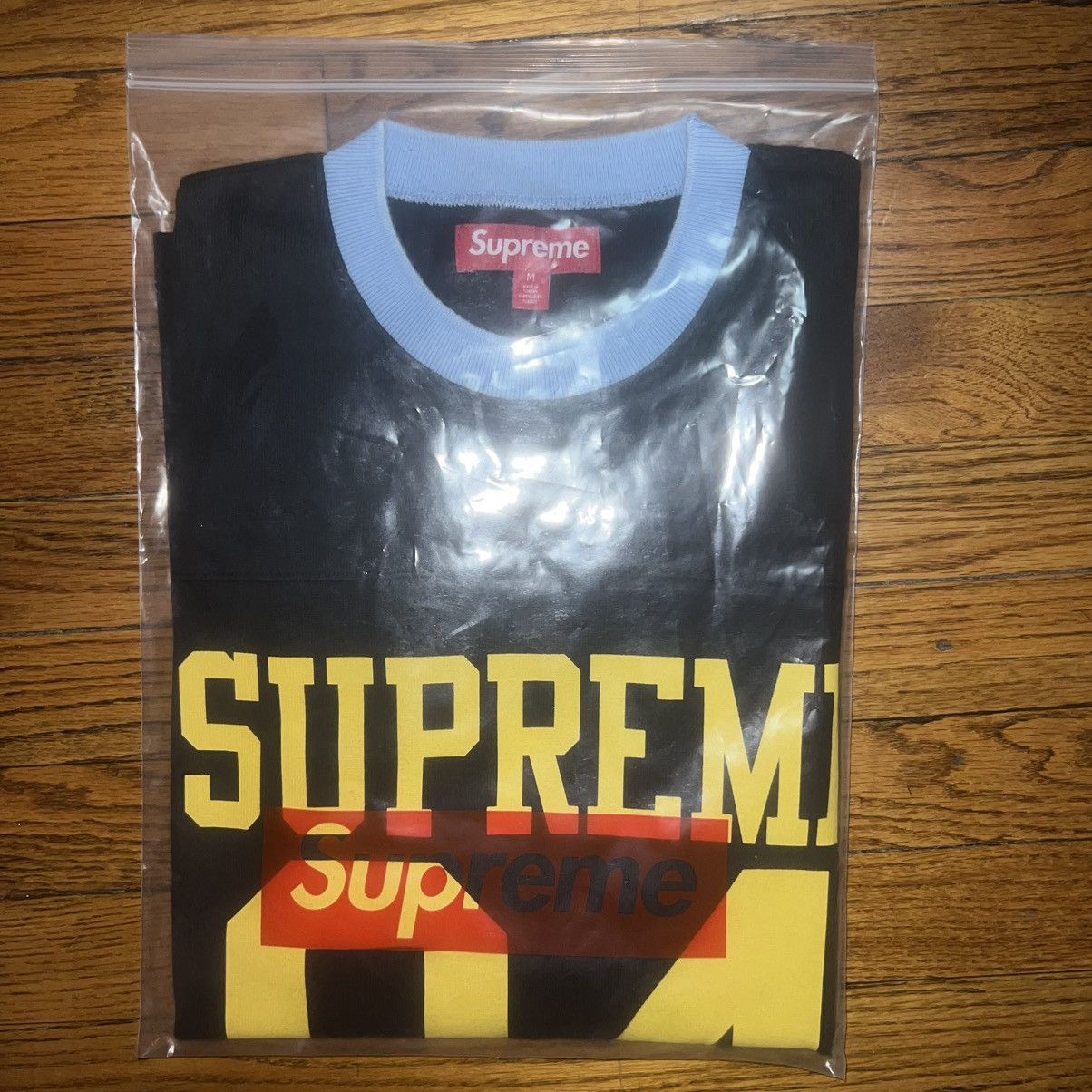 Supreme Supreme Split S/S Football Top Black Size: M Size US M / EU 48-50 / 2 - 2 Thumbnail