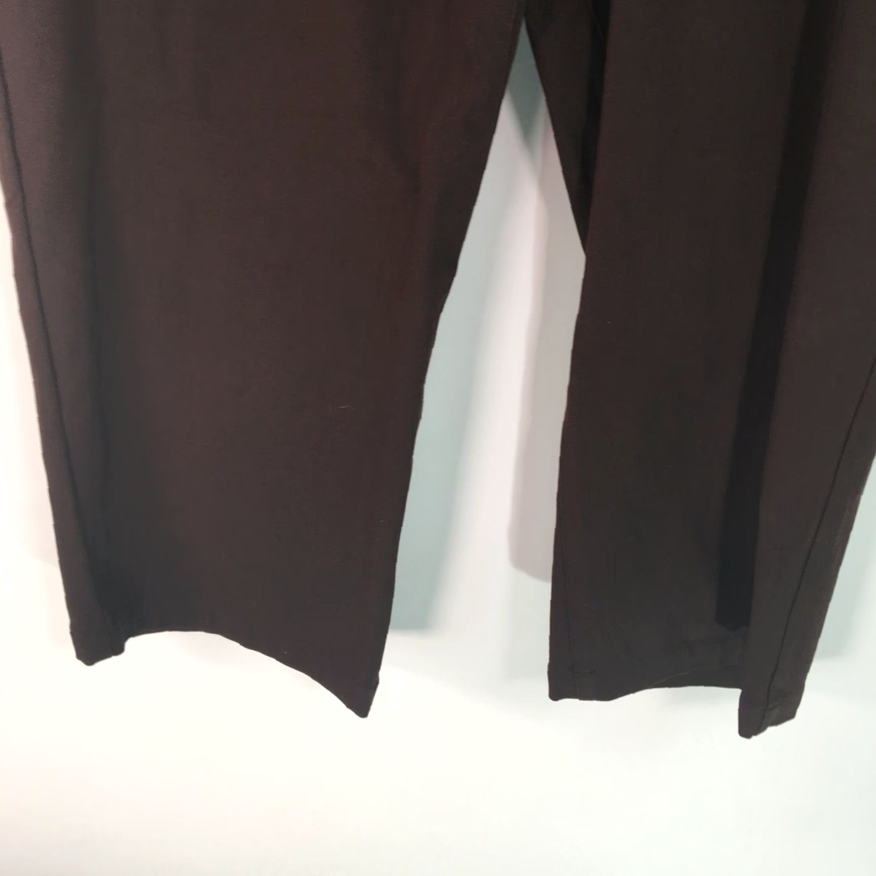 Vintage Chico's Capri Dress Pants Womens Size 1 / 34X21 Mid Rise Ankle Cuffed Brown Size 25" / US 0 / IT 36 - 4 Thumbnail