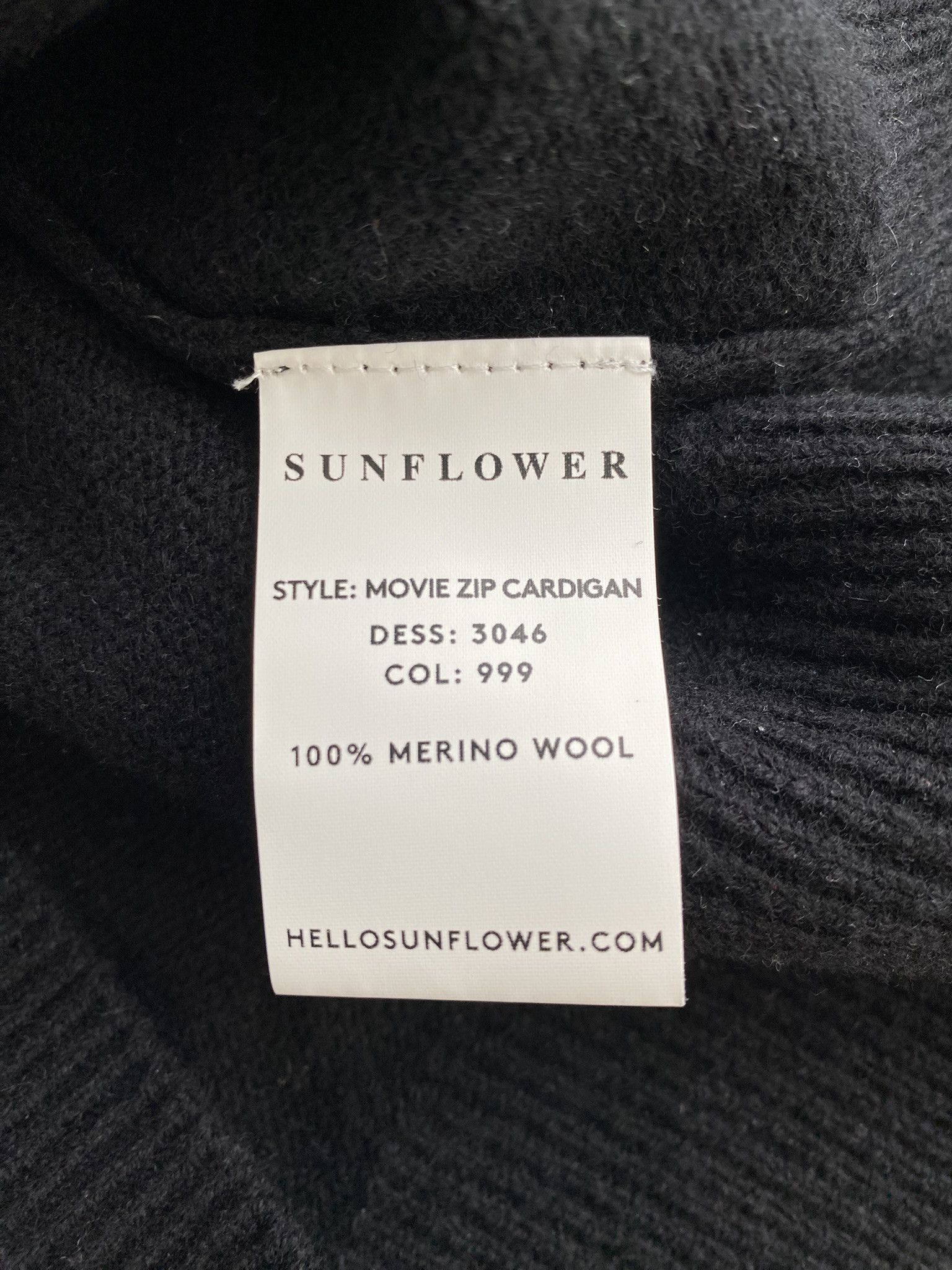 Our Legacy NWOT - AW24 MOVIE ZIP CARDIGAN - 100% Merino Wool Size US XL / EU 56 / 4 - 8 Thumbnail