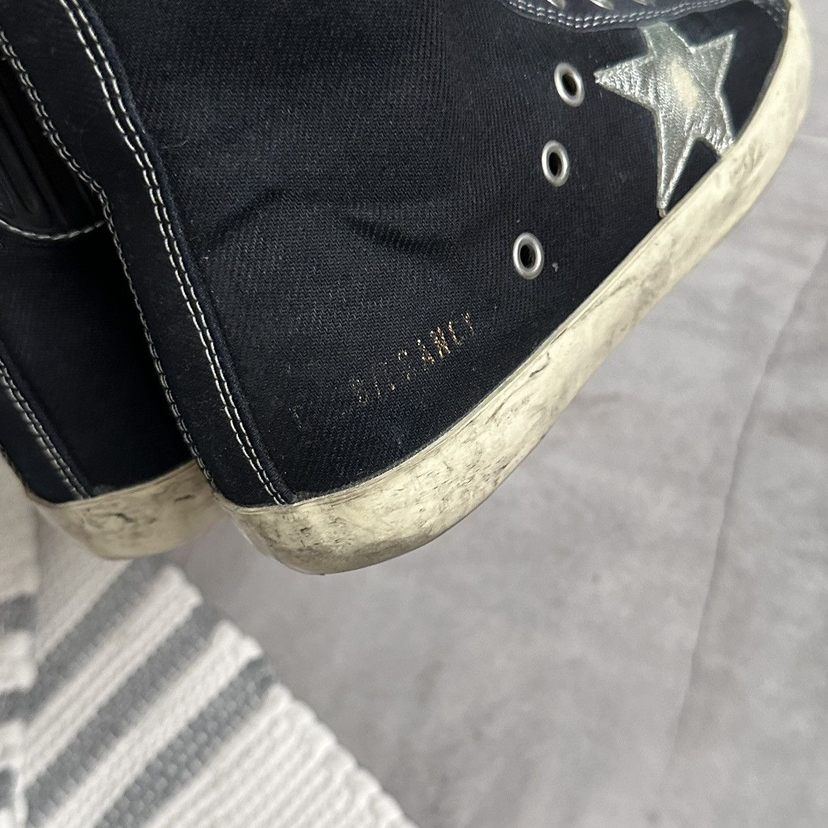 Golden Goose Golden Goose GGDB Francy High Top Sneakers Shoes Size US 6 / IT 36 - 17 Thumbnail
