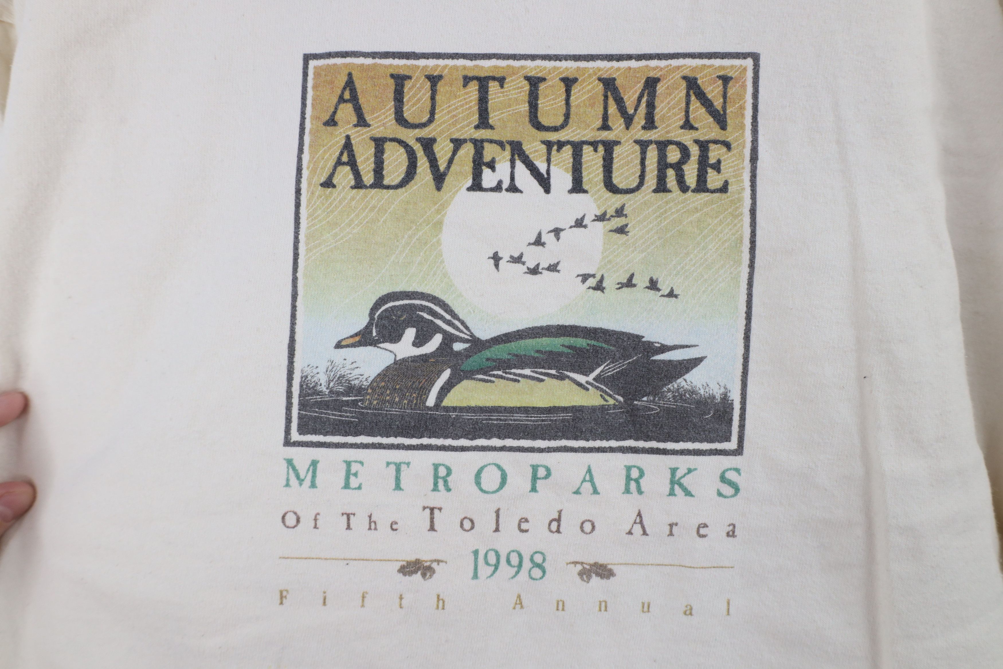 Vintage Vintage 90s Metroparks of Toledo Nature Long Sleeve T-Shirt Size US XXL / EU 58 / 5 - 6 Thumbnail