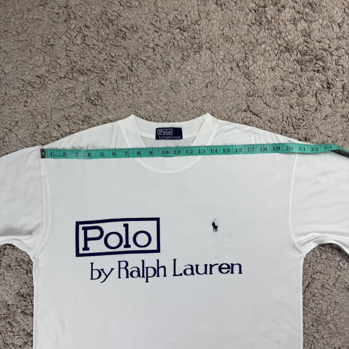 Polo Ralph Lauren Vintage Rare Polo Ralph Lauren Tag Logo T-shirt Size US L / EU 52-54 / 3 - 16 Thumbnail