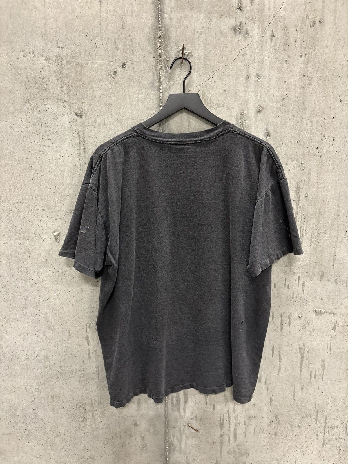 Vintage Vintage Blank Shirt Faded Tee Boxy Distressed Grunge Band Size US XL / EU 56 / 4 - 3 Thumbnail