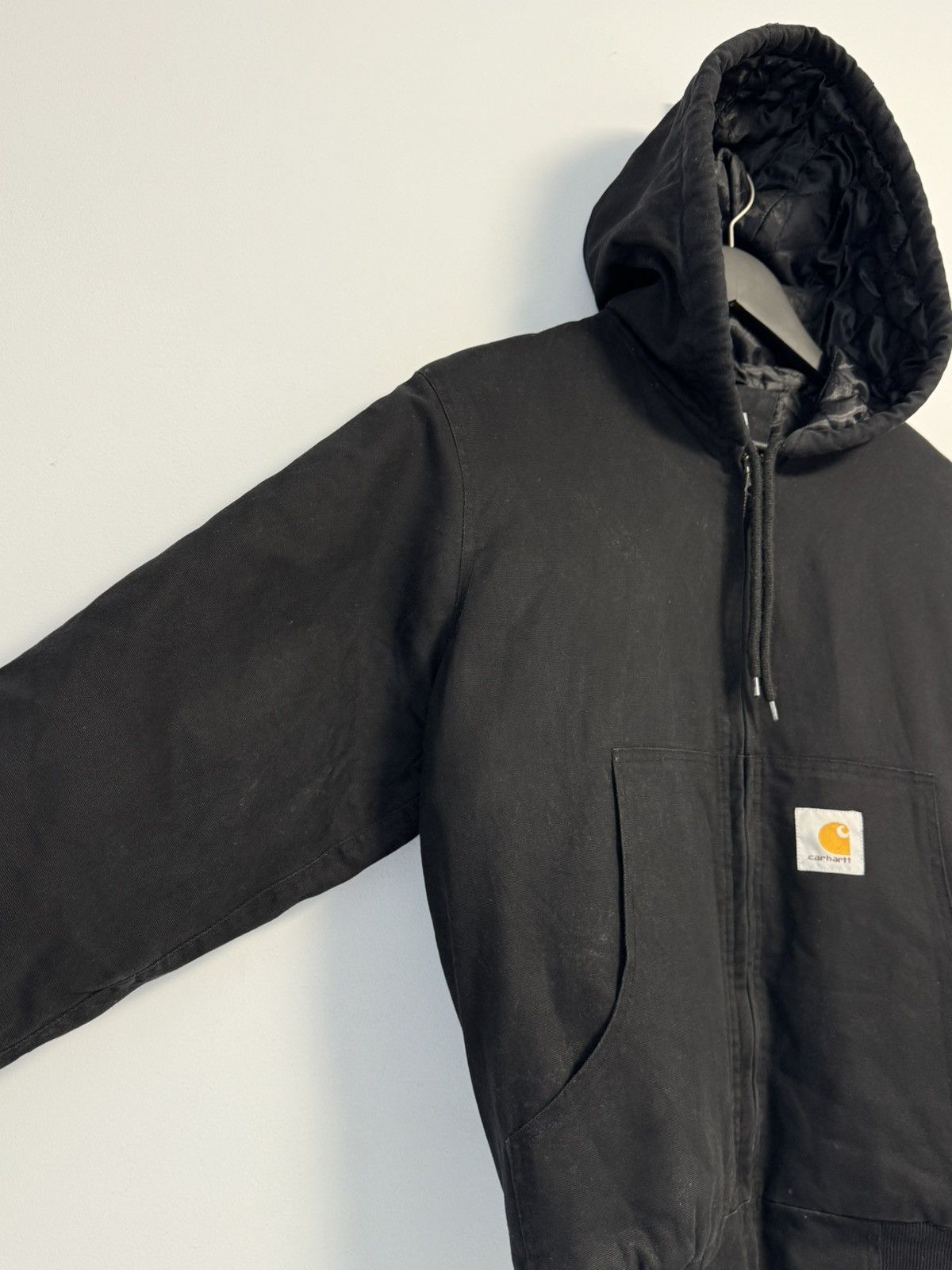 Carhartt Carhartt Vintage Hooded Active Jacket Full Zip Workwear Size US M / EU 48-50 / 2 - 5 Thumbnail