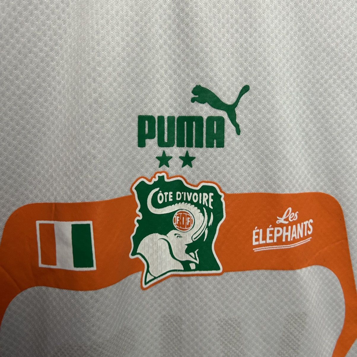 Puma Mens Cote Divoire Ivory Coast 2022 home soccer jersey sizeXL Size US XL / EU 56 / 4 - 3 Thumbnail