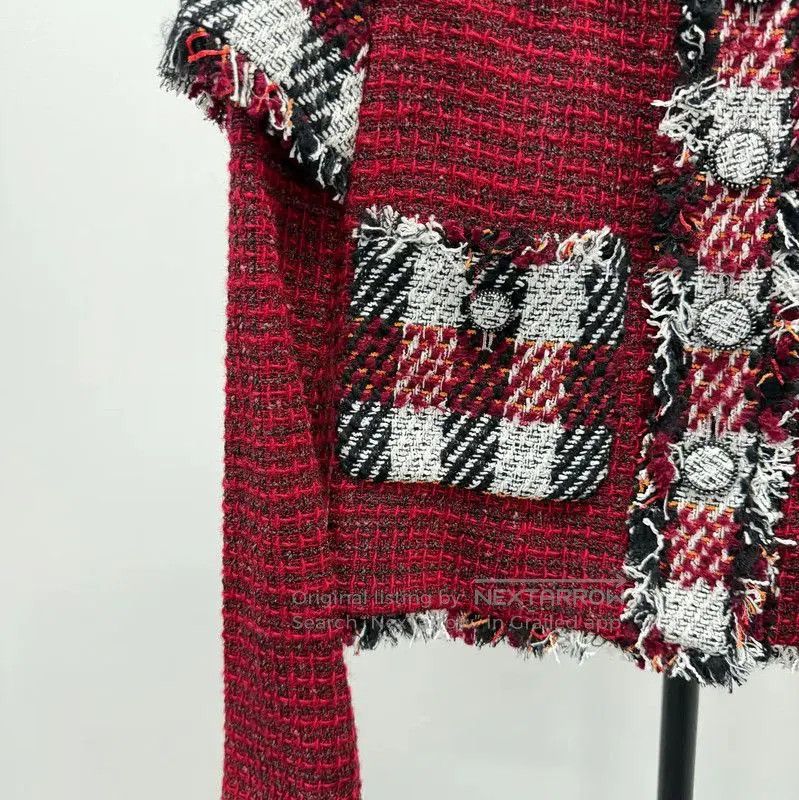 Chanel Chanel Color-Blocked Cotton Cardigan for Women . Size XS / US 0-2 / IT 36-38 - 5 Thumbnail