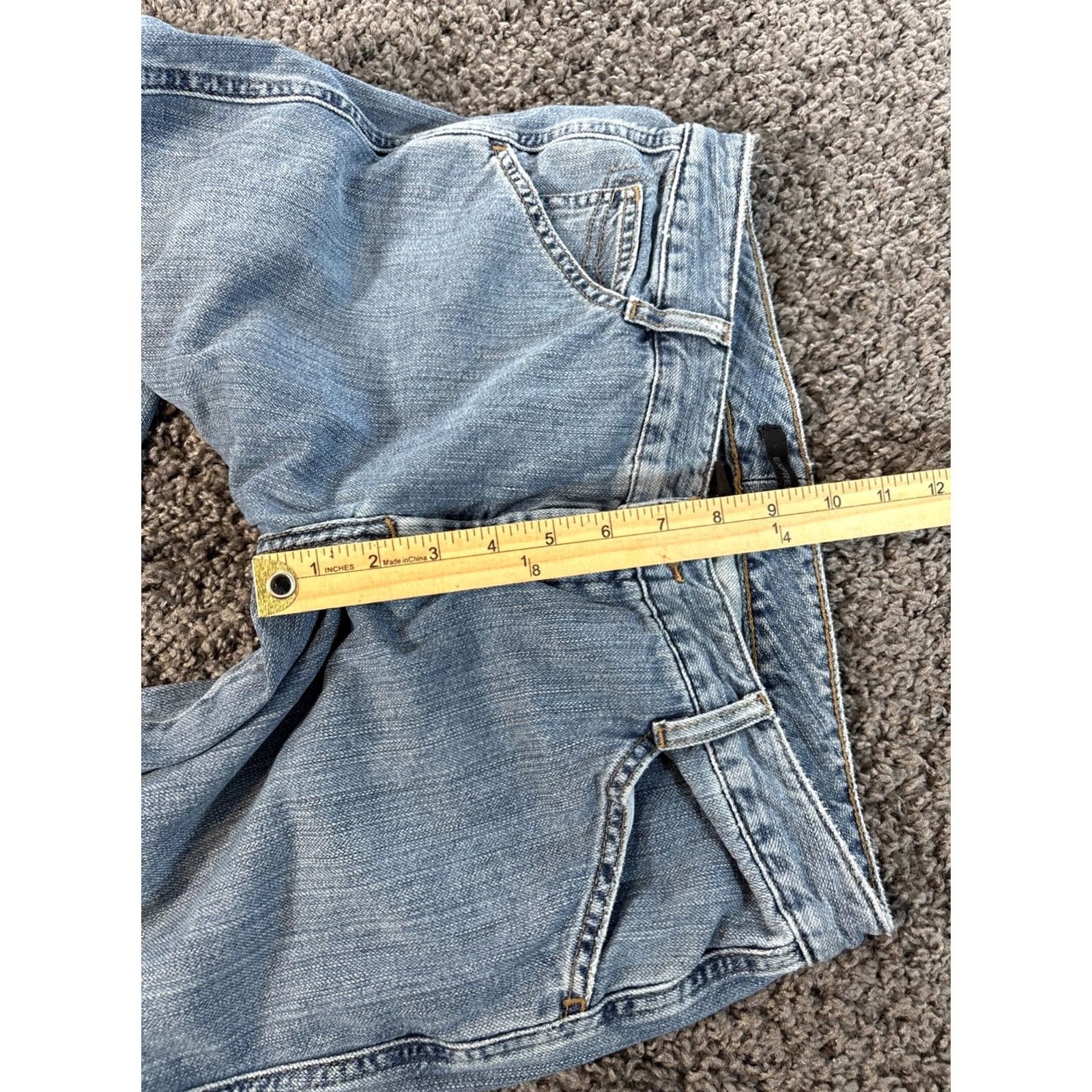 Express VINTAGE Express Jeans Womens Bootcut 32x31 Light Wash Low Rise 5-Pocket Denim Blue Mens? Womens? Size 24" / US 00 / IT 34 - 5 Thumbnail