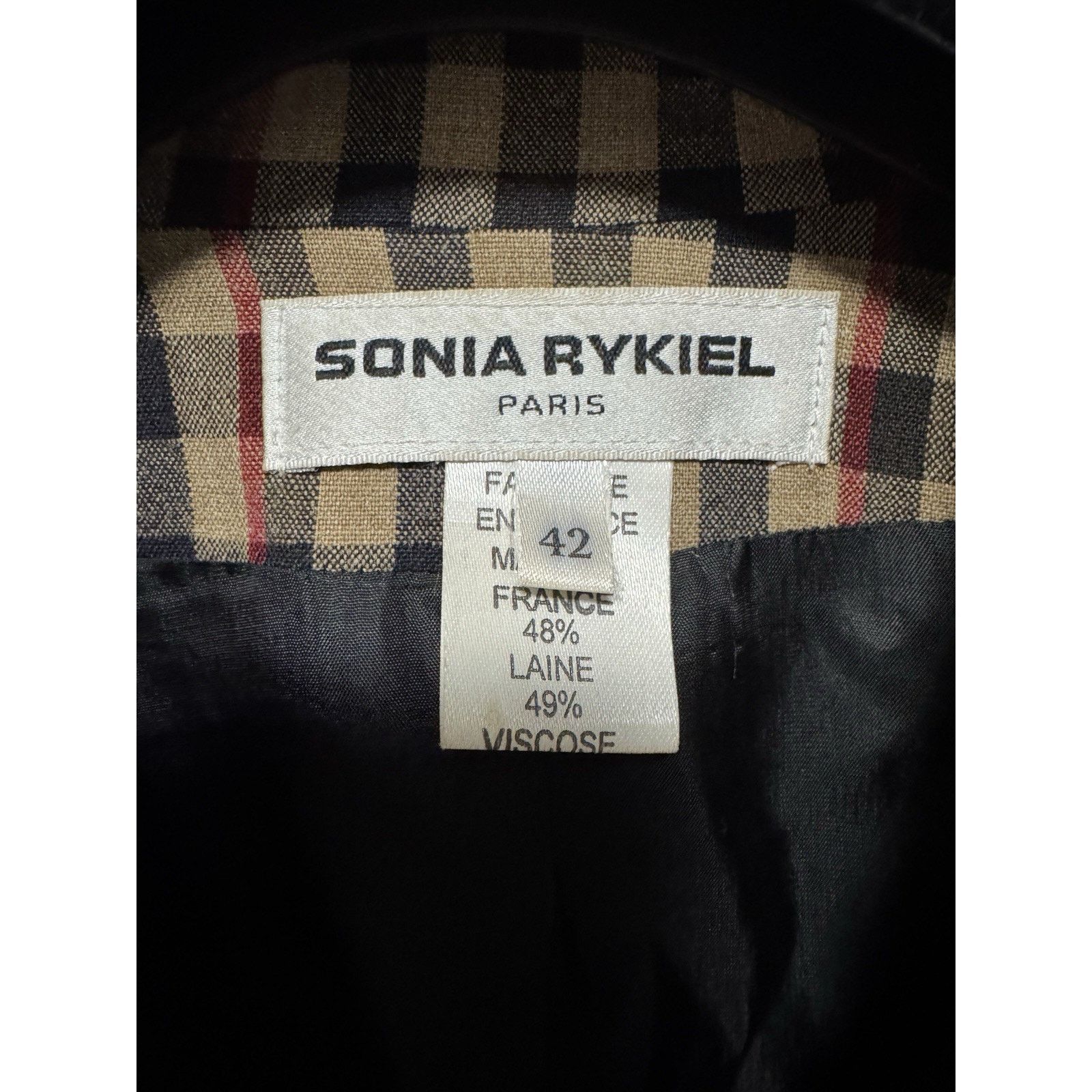 Sonia Rykiel Sonia Rykiel Suits Paris made In France Vintage Size 42 Size M / US 6-8 / IT 42-44 - 14 Thumbnail