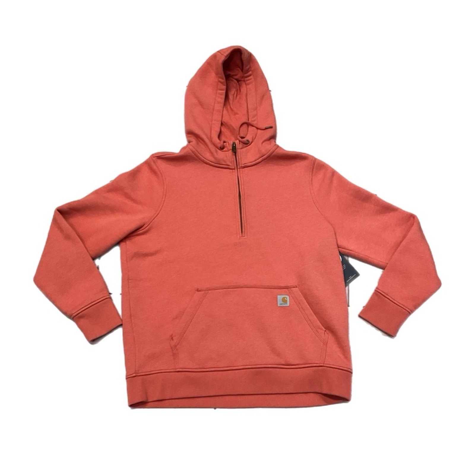 Carhartt Carhartt Women’s Peach Half-Zip Hooded Pullover Jacket Size L / US 10 / IT 46 - 1 Thumbnail
