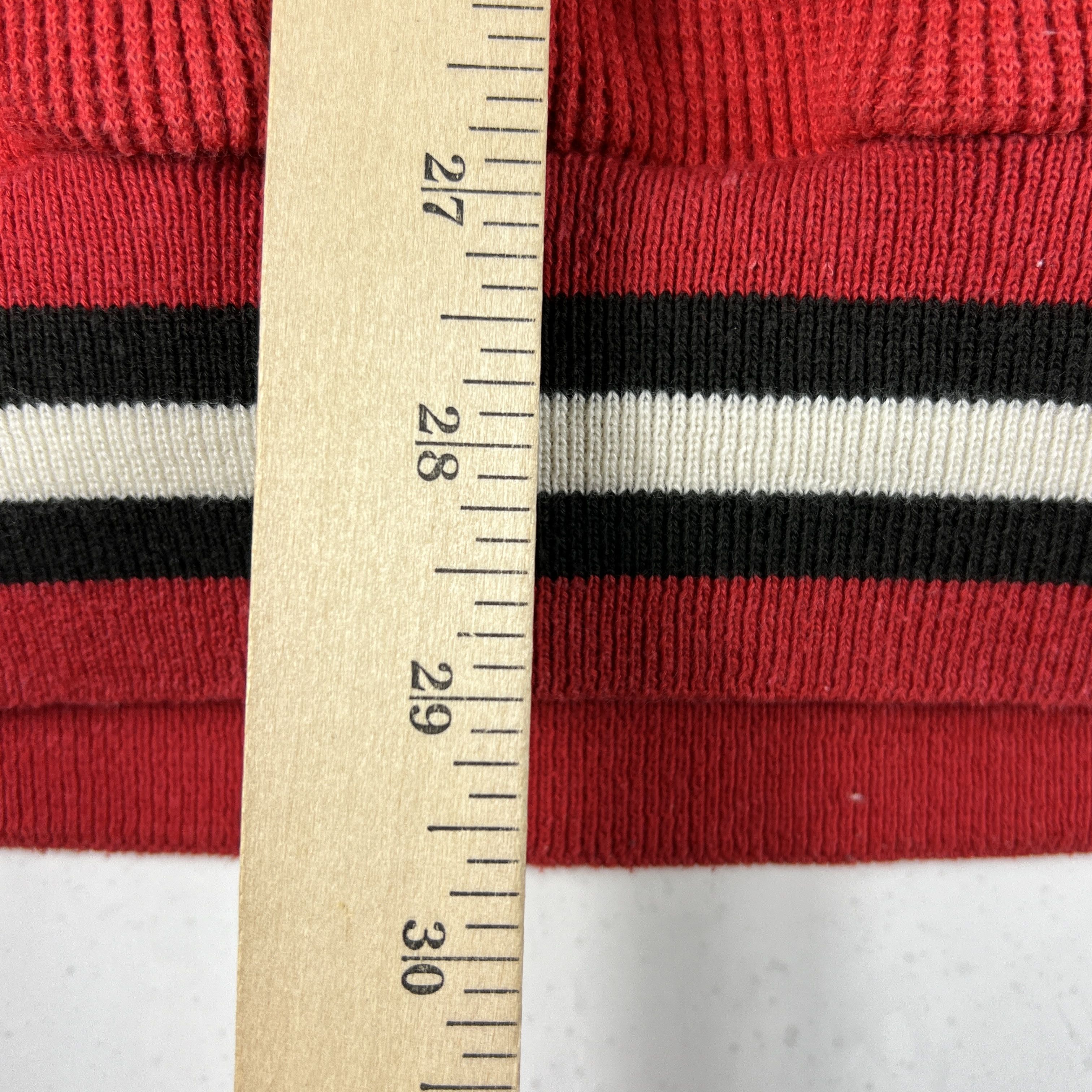 MLB × Russell Athletic × Vintage VTG Russell Cincinnati Reds Thermal Sweatshirt Red Crewneck Size US XXL / EU 58 / 5 - 16 Thumbnail