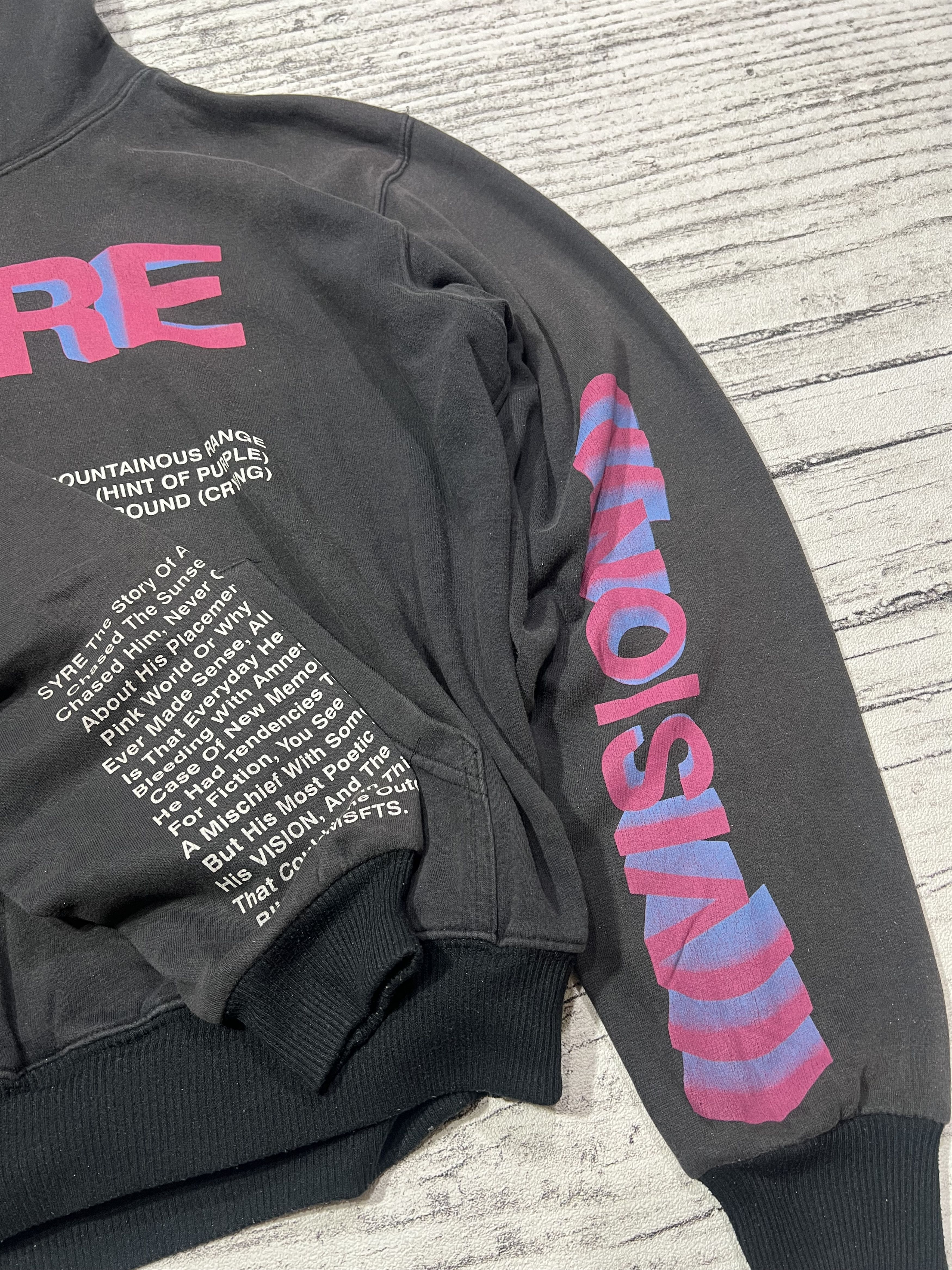 Japanese Brand 2000s Syre Jaden Smith Poem Faded Hoddie y2k Lgb Ifsix Size US L / EU 52-54 / 3 - 4 Thumbnail