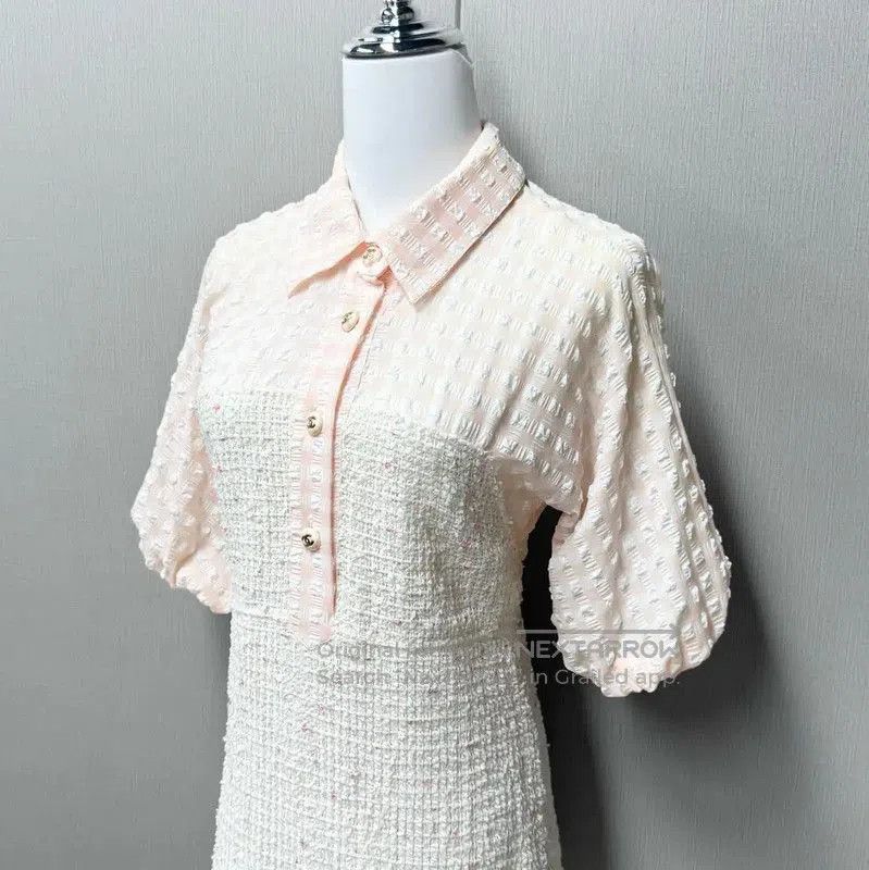 Chanel Chanel Summer Short Sleeve Dress in Light Pink . Size M / US 6-8 / IT 42-44 - 3 Thumbnail