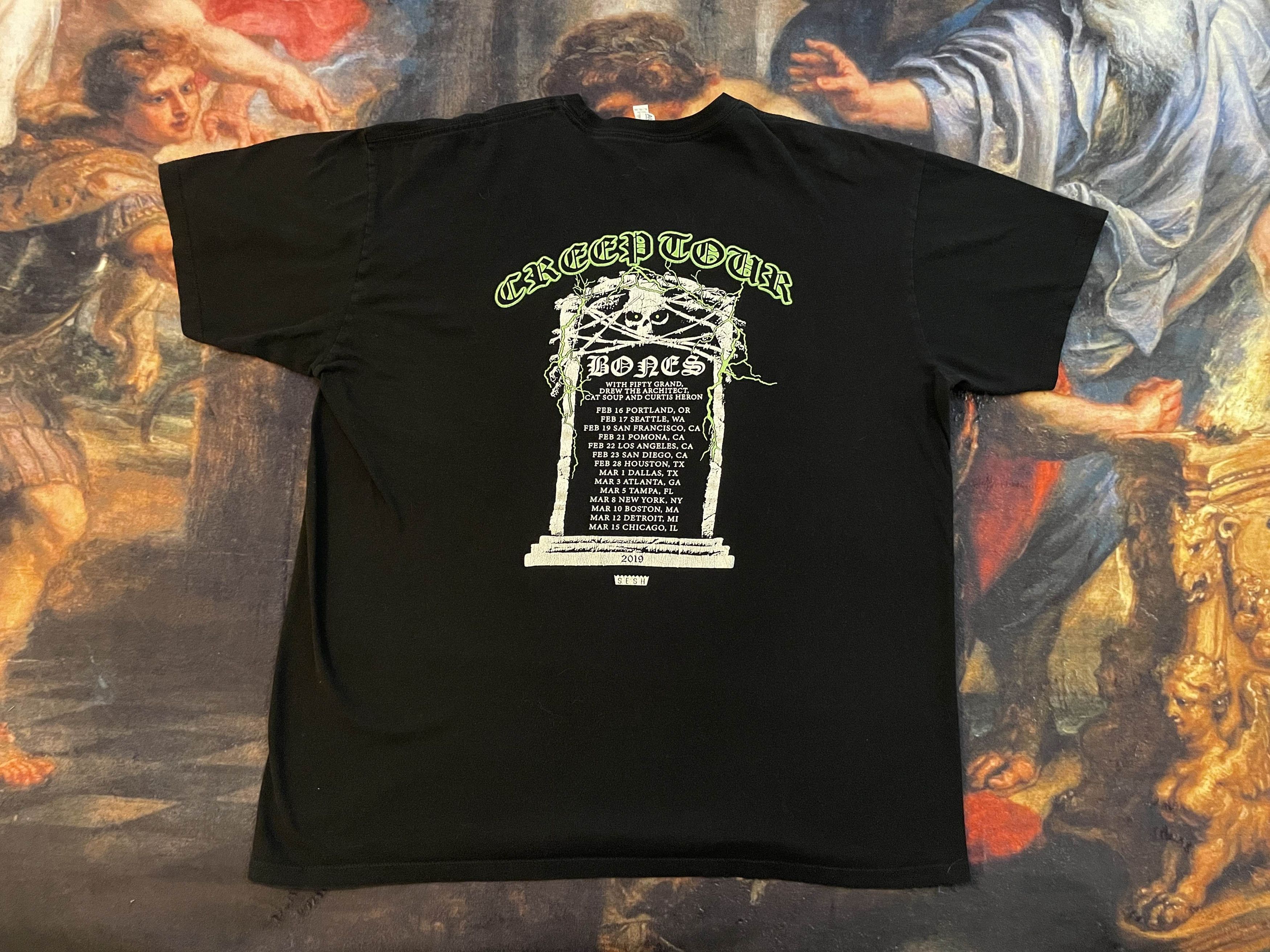 TeamSESH Creep Tour 2019 Tee Size XL / US 12-14 / IT 48-50 - 3 Thumbnail