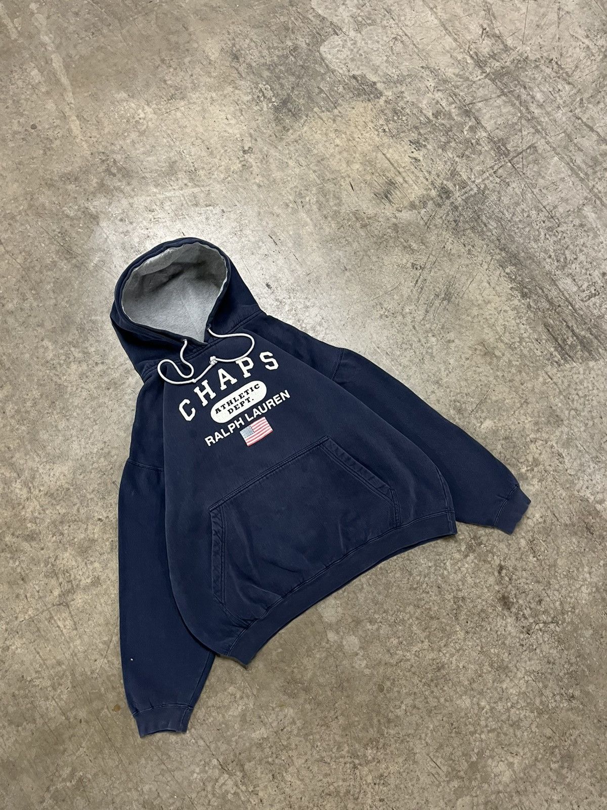 Polo Ralph Lauren × Vintage Polo Ralph Lauren vintage boxy fit hoodie streetwear preppy Size US L / EU 52-54 / 3 - 3 Thumbnail