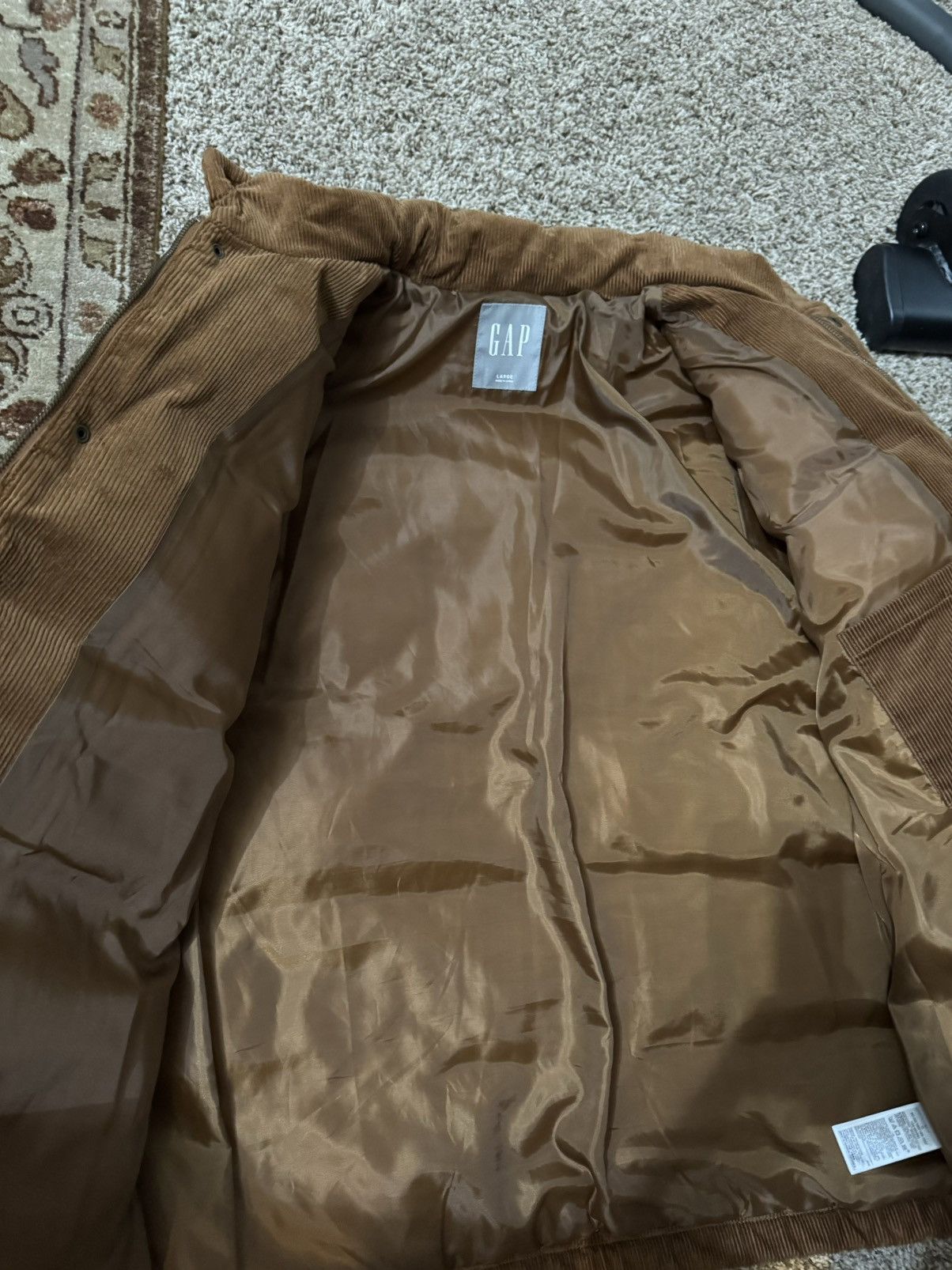 Gap GAP Corduroy Puffer Size US L / EU 52-54 / 3 - 2 Thumbnail