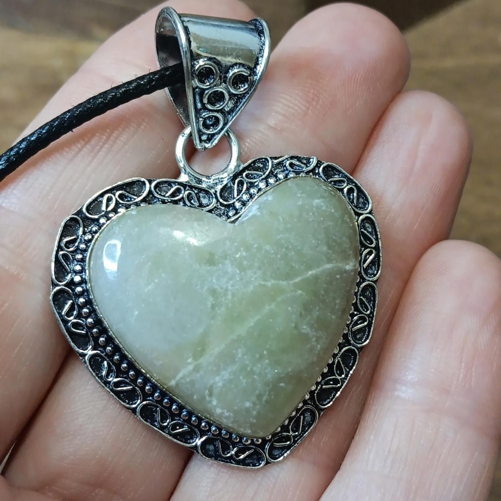 Designer Elegant Heart Pendant Necklace Size ONE SIZE - 5 Thumbnail