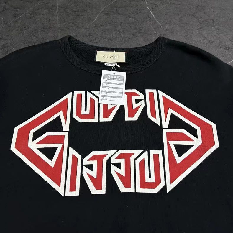 Gucci Gucci Red lip slogan LOGO pullover sweatshirt Size US XS / EU 42 / 0 - 4 Thumbnail