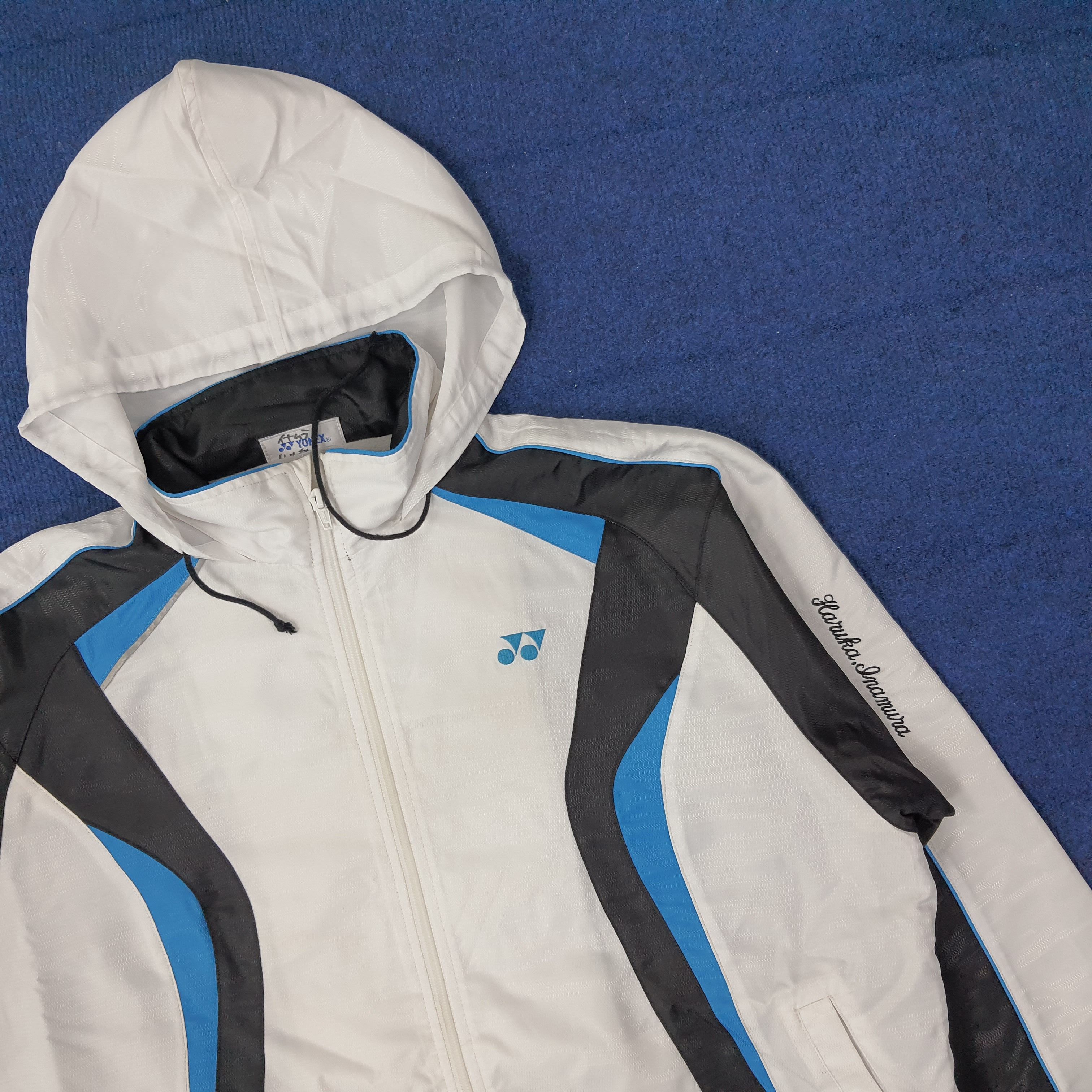 Japanese Brand Vintage Yonex Sportwear Outdoor Training Jacket C261N26 Size US L / EU 52-54 / 3 - 2 Thumbnail