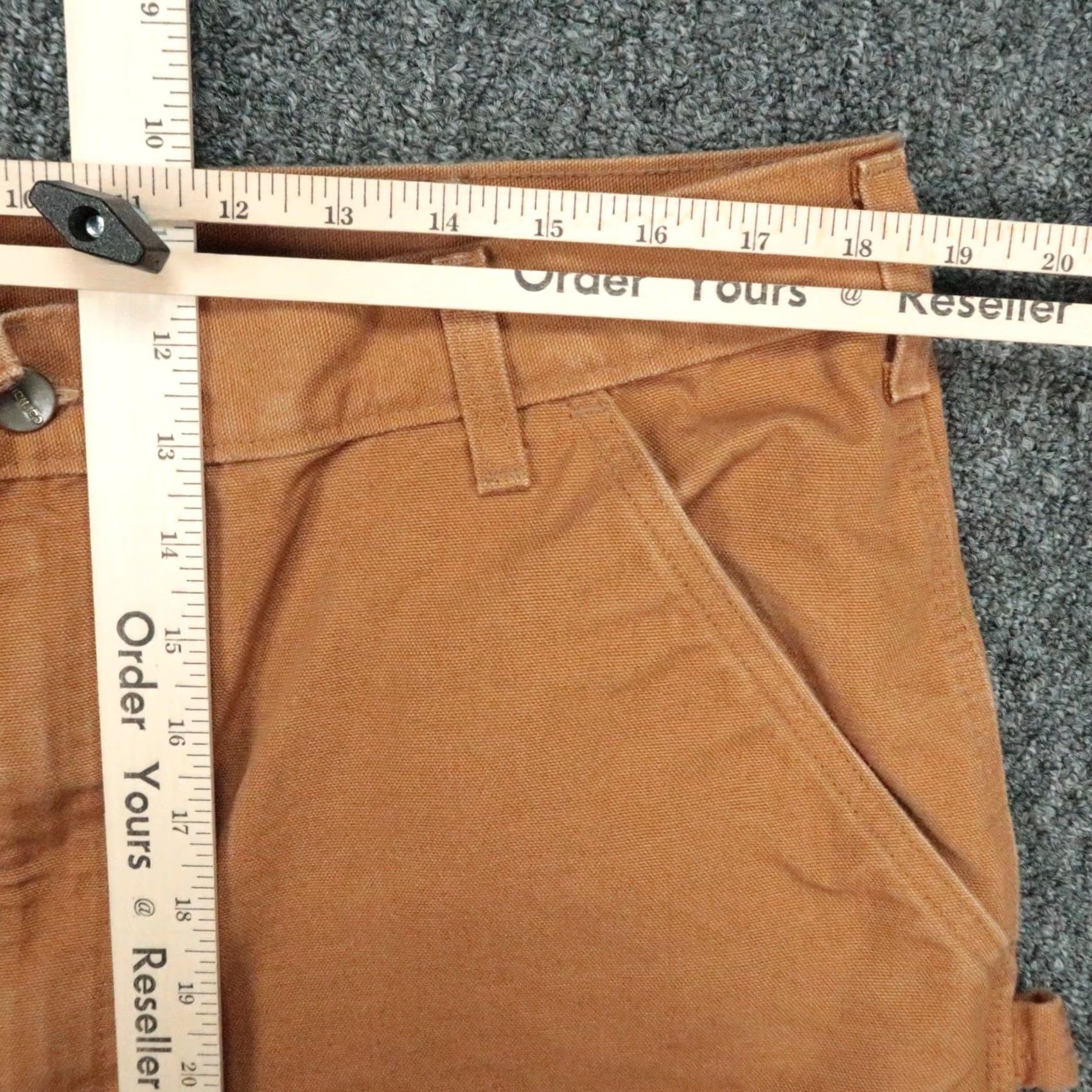 Carhartt Carhartt Pants Mens 38x36 Brown Work Dungaree Carpenter B11 BRN Size US 38 / EU 54 - 7 Thumbnail