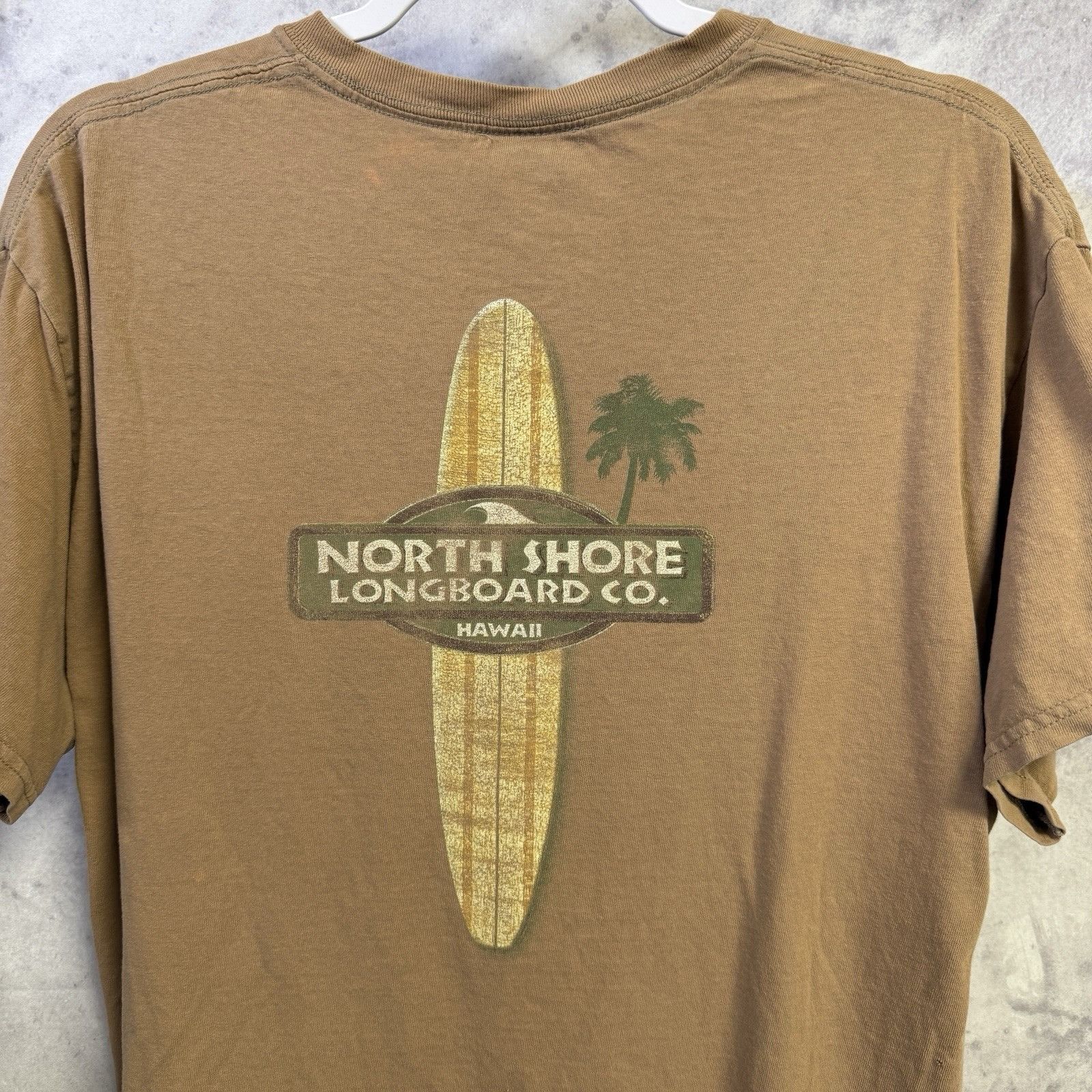 Vintage Vintage North Shore Longboard Co T Shirt Mens Large 21x27 Size US L / EU 52-54 / 3 - 1 Thumbnail