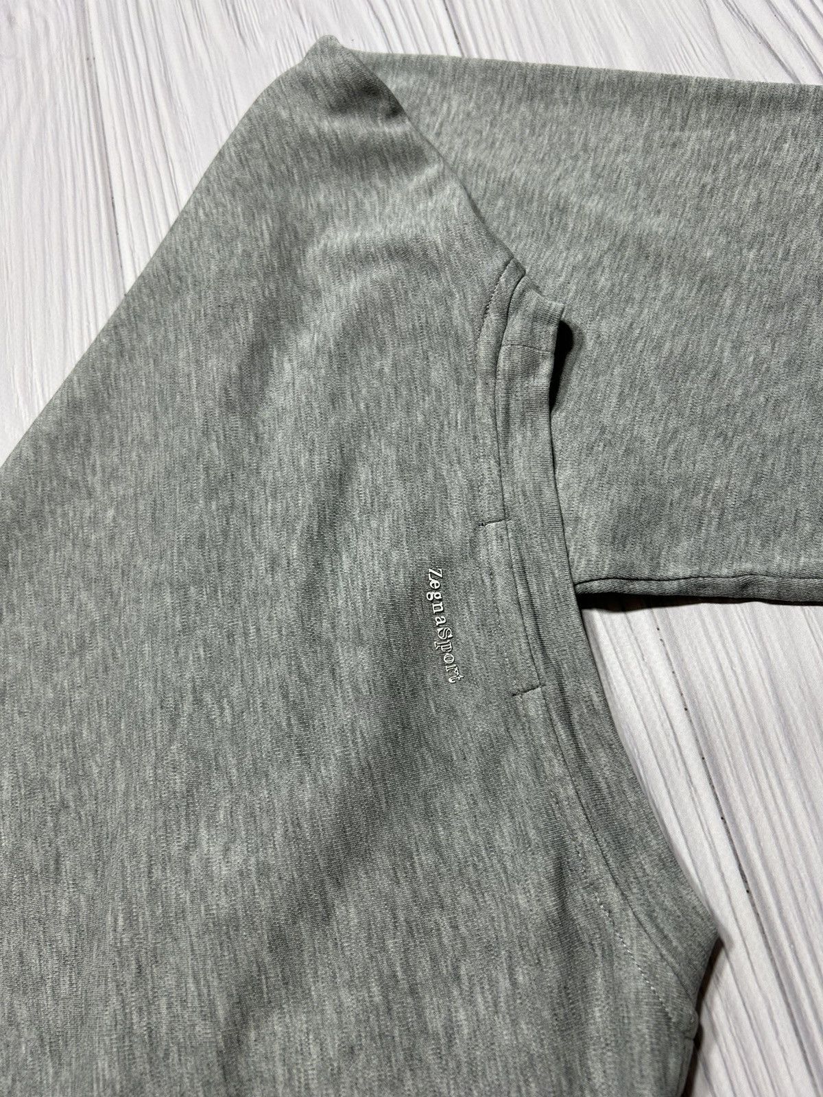 Ermenegildo Zegna Zegna Sport Long Sleeve T-Shirt Size M Size US M / EU 48-50 / 2 - 2 Thumbnail