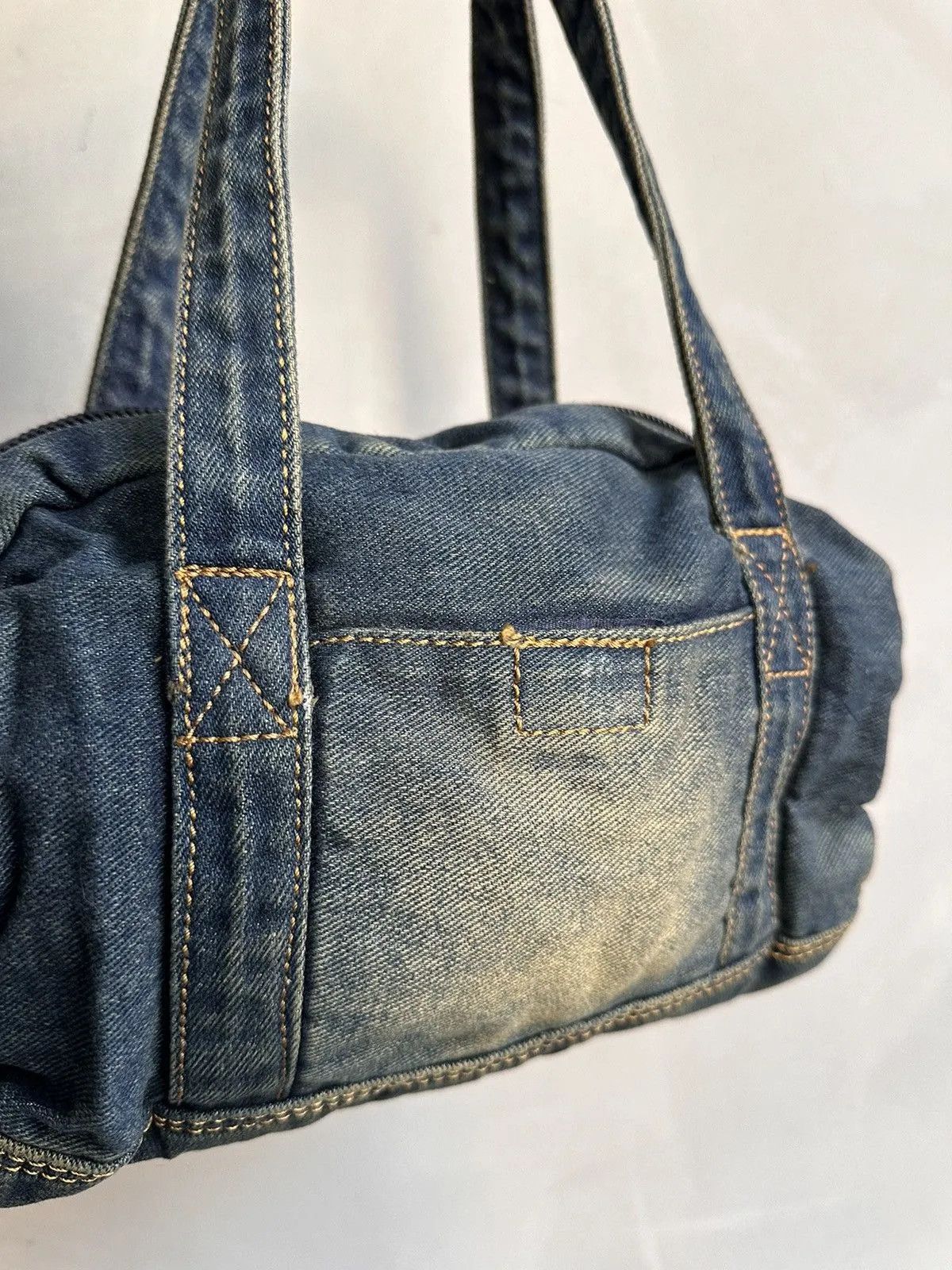 Dolce & Gabbana Blue Bag Denim Diesel Messenger Japan Avand Garde Style Size ONE SIZE - 7 Thumbnail