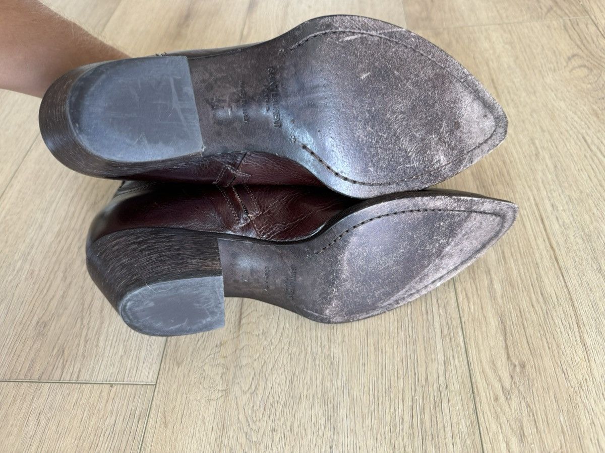 Saint Laurent Paris Leather Lukas boot Size US 11 / EU 44 - 5 Thumbnail