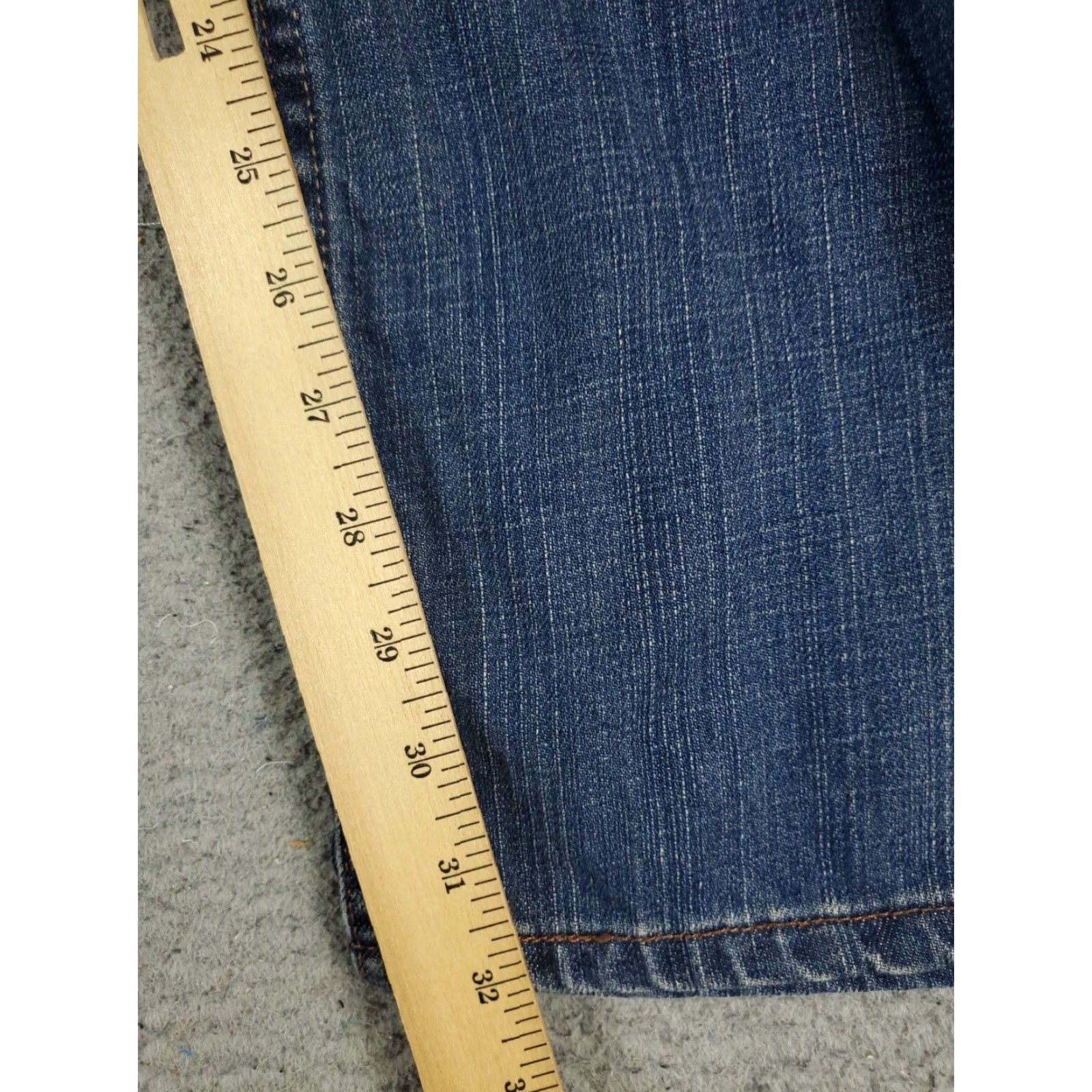 Levi's Levis 514 Straight Leg Jeans Mens 36x32 Blue Cotton Casual Regular Fit Size US 36 / EU 52 - 5 Thumbnail