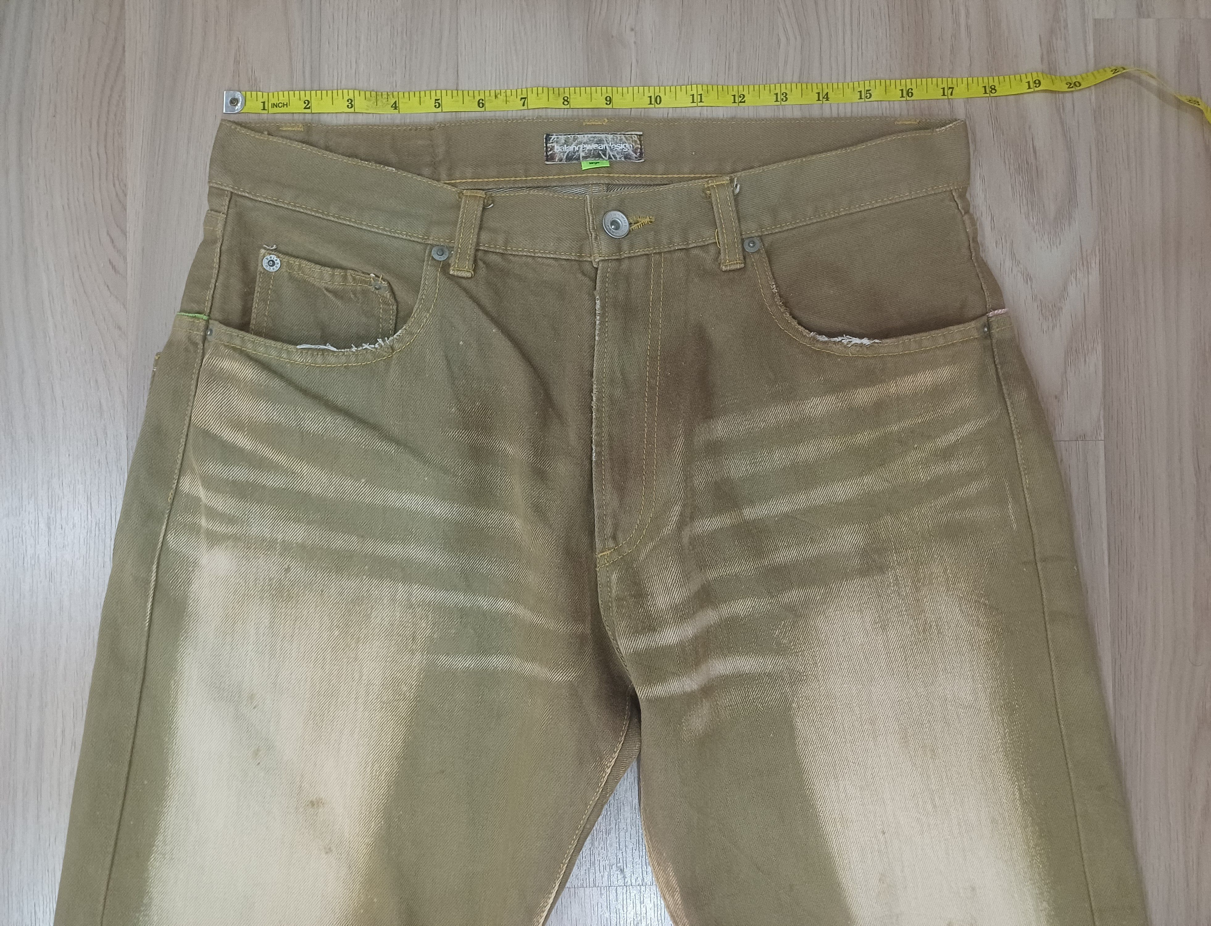 Japanese Brand Awesome bagy selvedge jeans pant Size US 32 / EU 48 - 2 Thumbnail