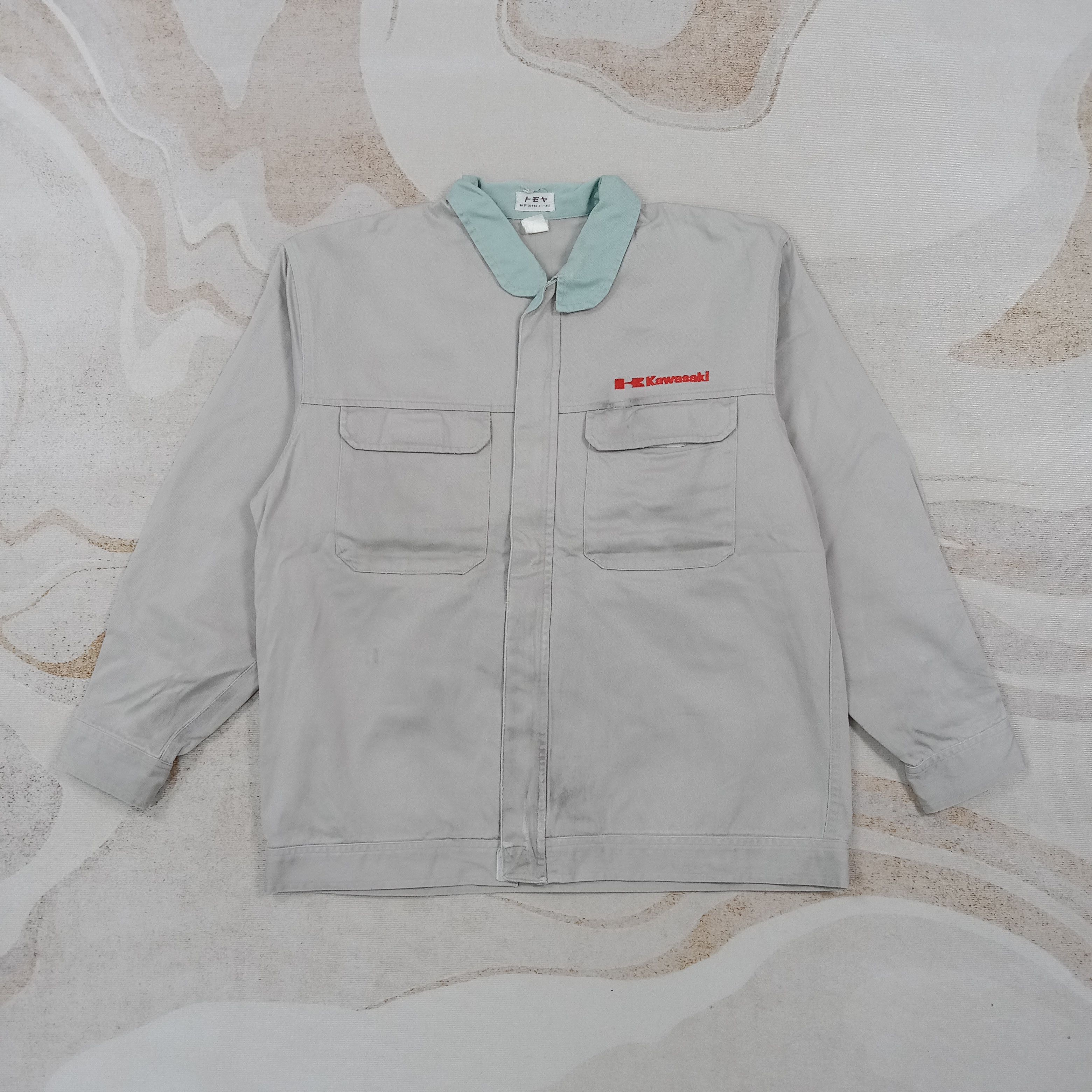 Japanese Brand Kawasaki Japanese Brand Racing Motorsports Jacket C279N20 Size US L / EU 52-54 / 3 - 3 Thumbnail