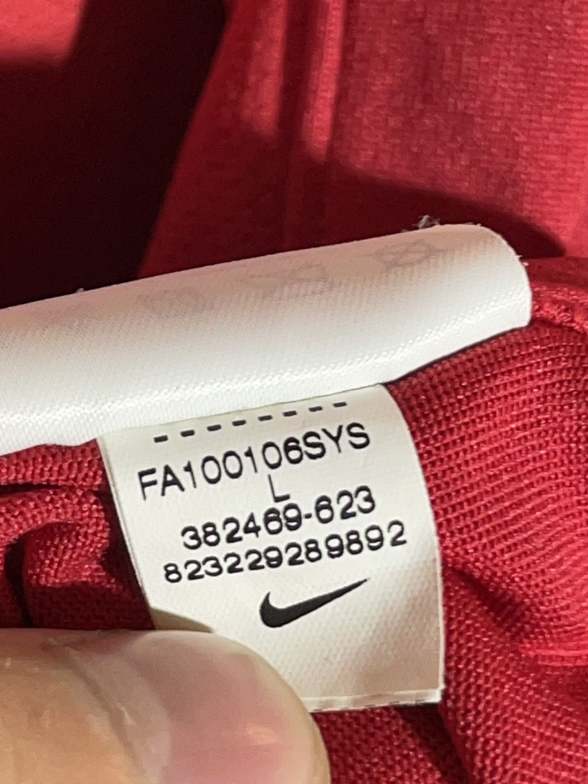 Nike Nike Manchester United 2009/10 Nike Y2k Football Shirt Size US L / EU 52-54 / 3 - 13 Thumbnail
