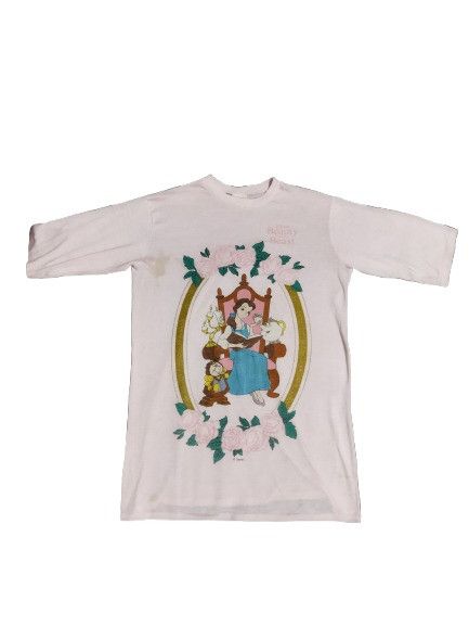 Disney Rare Vintage Disney Beauty And The Beast Tee Size US M / EU 48-50 / 2 - 1 Thumbnail