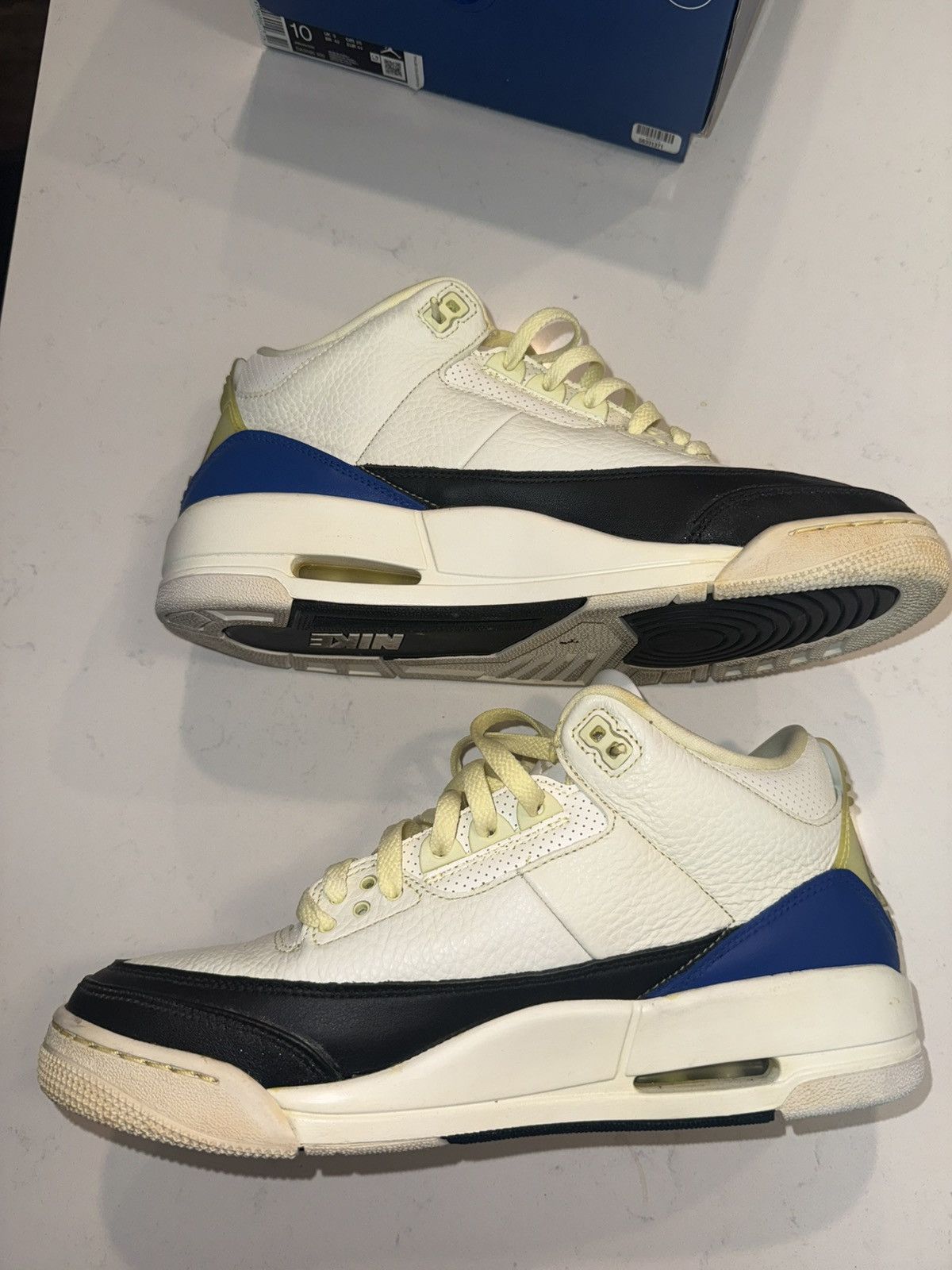Fragment Design × Nike Custom by Chef Huey Le. Jordan 3 Fragment. Size 10 Size US 10 / EU 43 - 1 Thumbnail