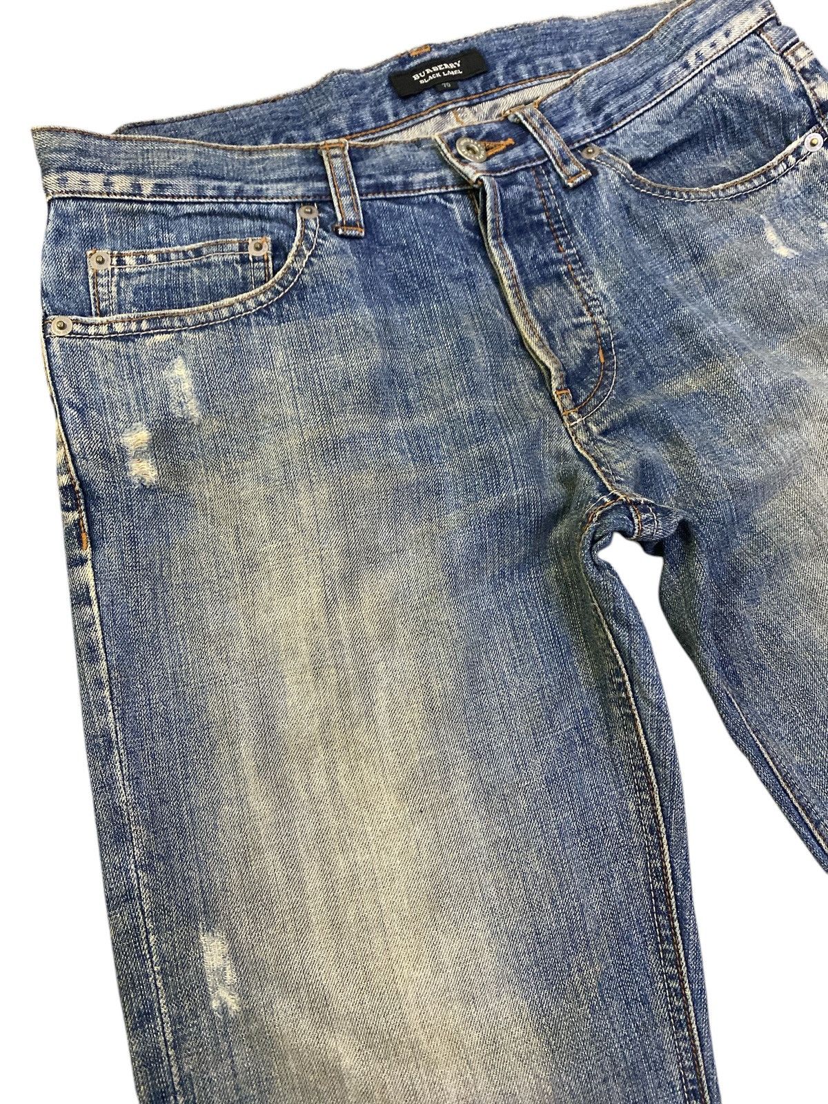 Burberry Burberry Black Label Distressed Denim Size US 31 - 3 Thumbnail