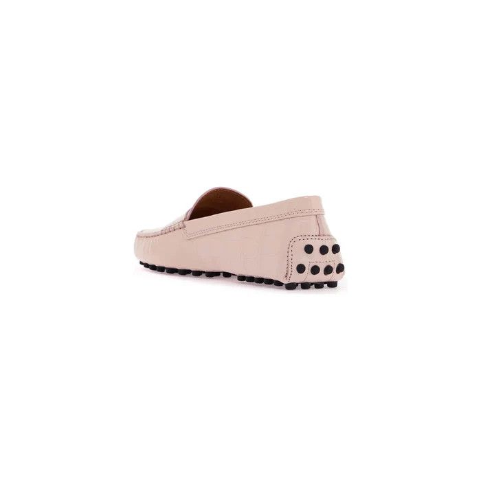 Tod's o1s22i1n1024 Leather Driving Loafers in Pink Size US 6 / IT 36 - 3 Thumbnail