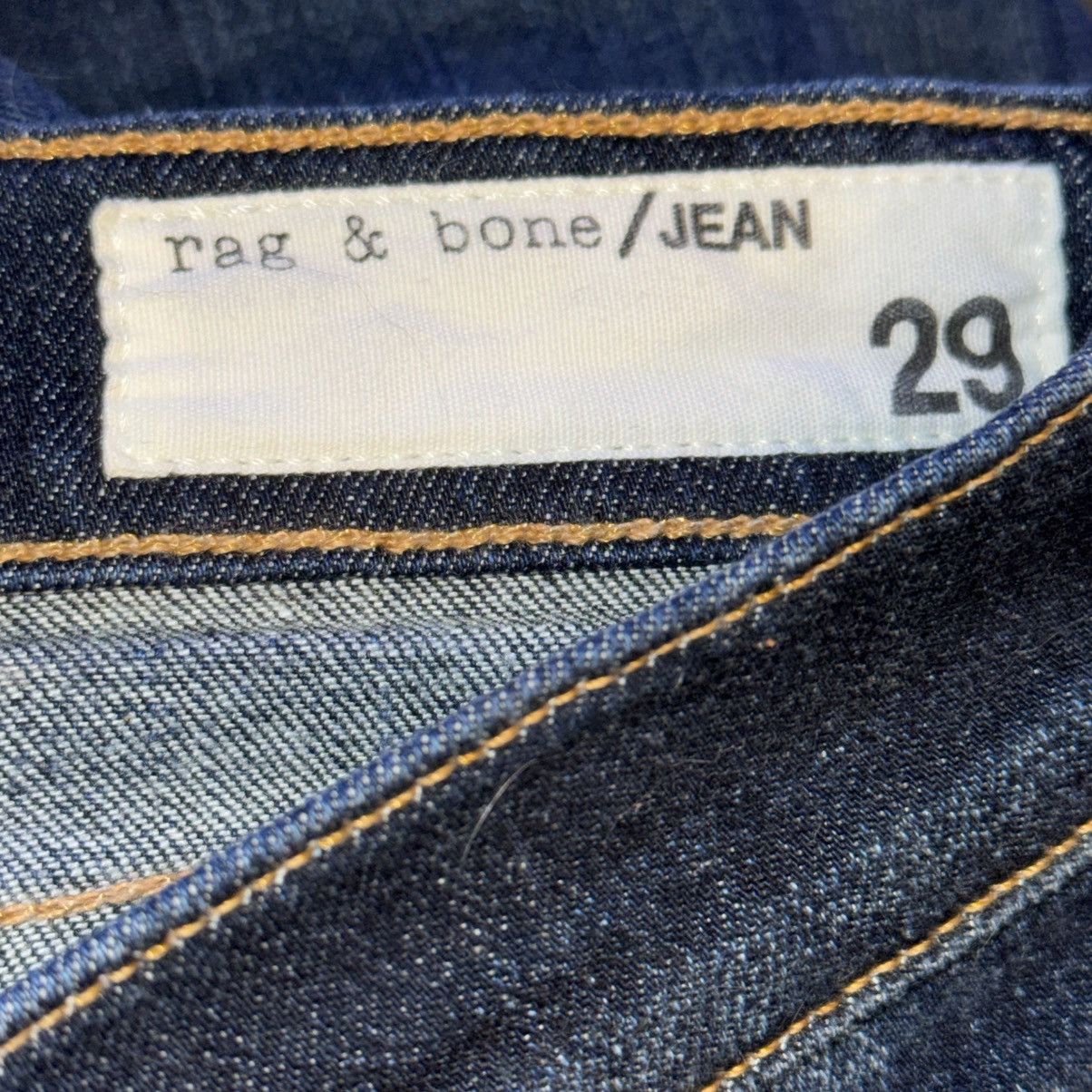 Rag & Bone Rag & Bone DRE Slim Boyfriend dark wash jeans Size 29" - 7 Thumbnail