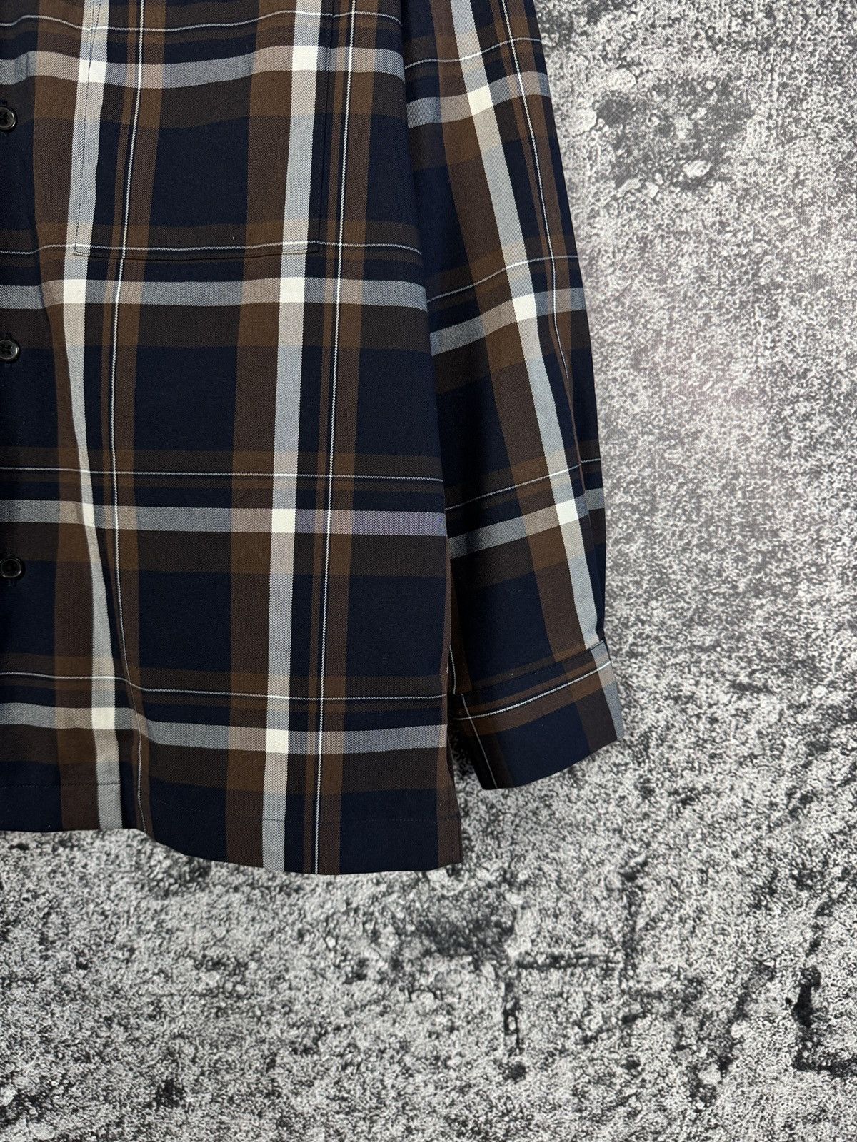 GU × Japanese Brand GU Plaid Long Sleeve Shirt Button Up Casual Japan Brand Sz S Size US S / EU 44-46 / 1 - 5 Thumbnail