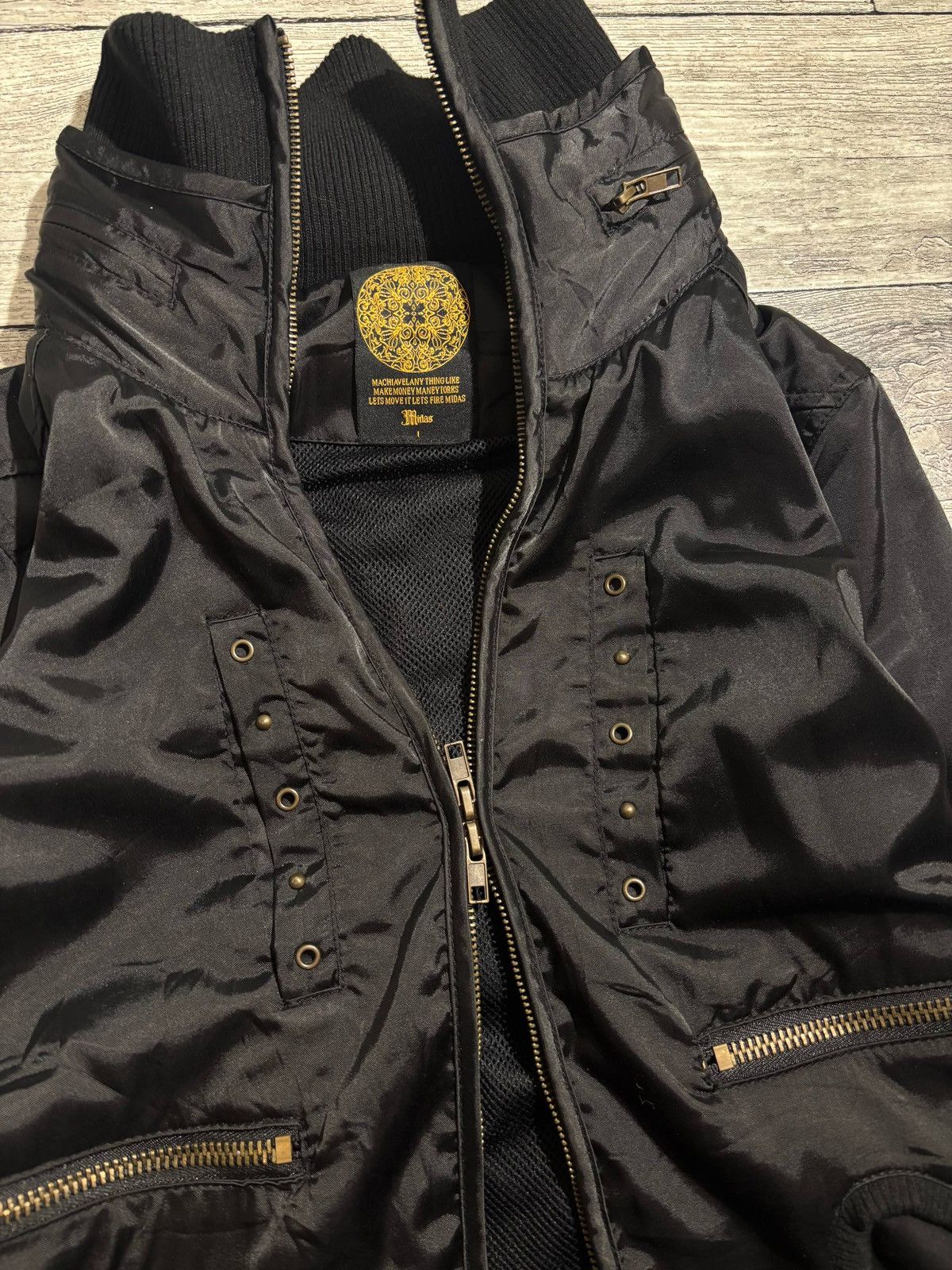 Le Grande Bleu (L.G.B.) Midas midas military tactical jacket Size US M / EU 48-50 / 2 - 6 Thumbnail
