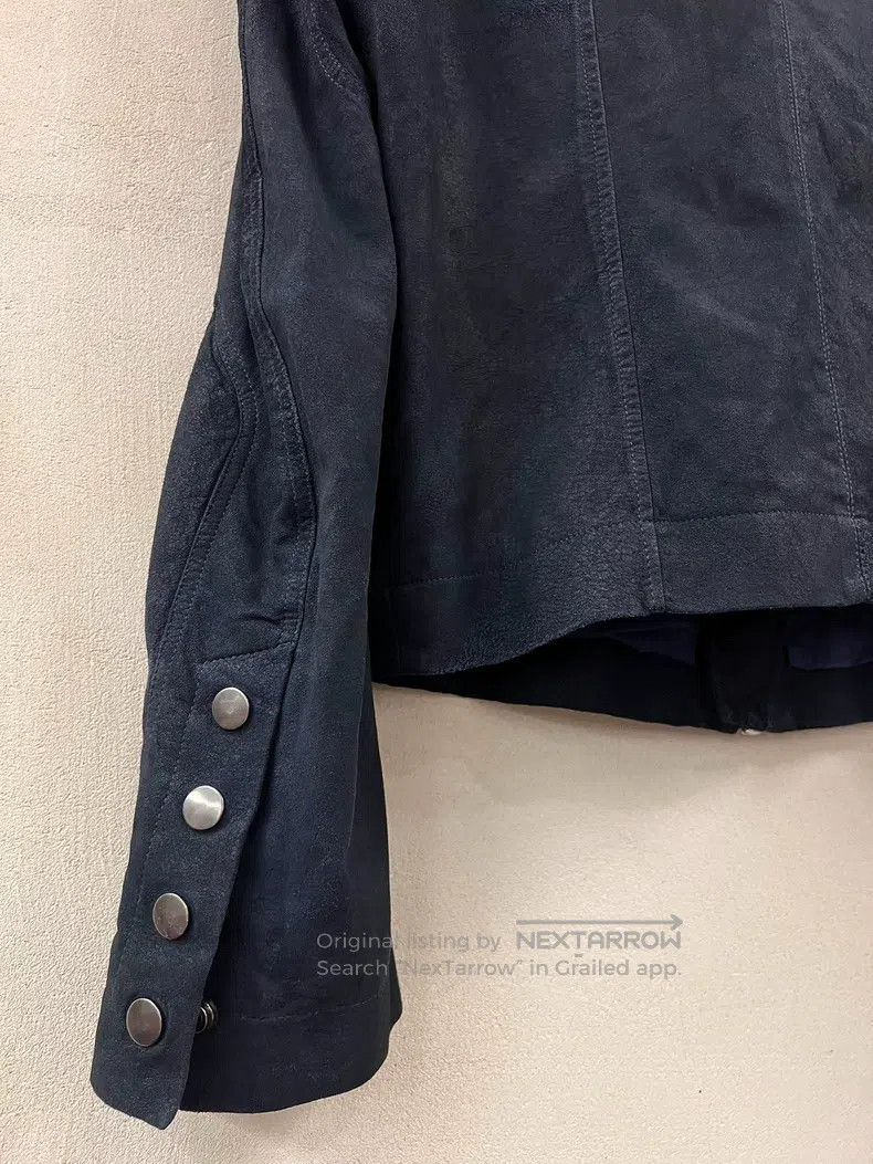 Rick Owens RICK OWENS Diagonal Zipper Leather Jacket Coat Size US M / EU 48-50 / 2 - 7 Thumbnail