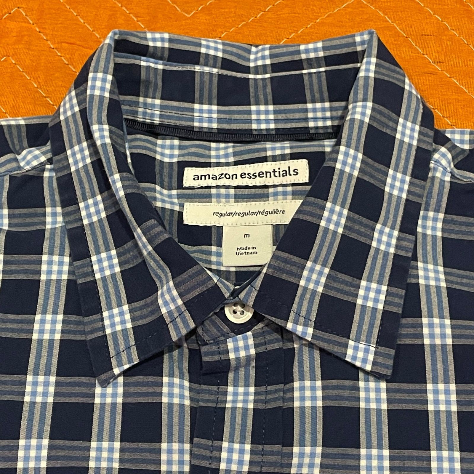 Other Amazon Essentials Button Down Shirt Size US M / EU 48-50 / 2 - 7 Thumbnail