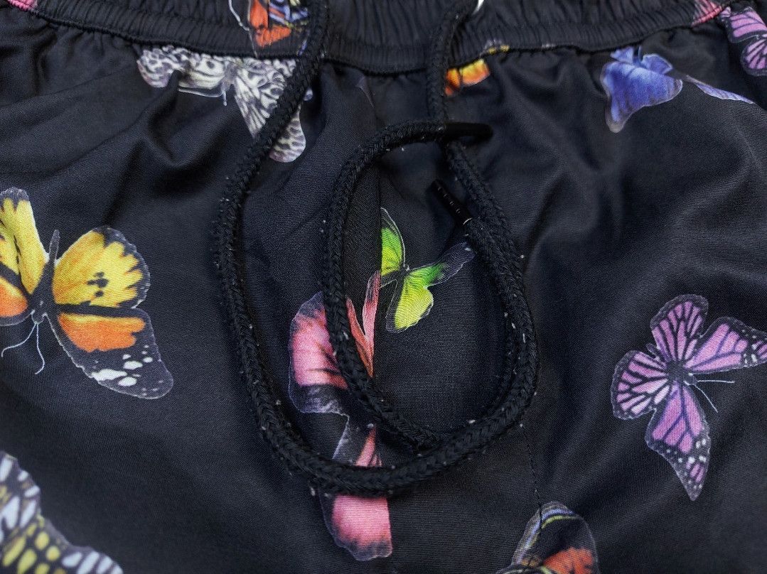 GOAT Crew Goat Crew Butterfly Multicolor Black Nylon Shorts Size L Size US 32 / EU 48 - 7 Thumbnail